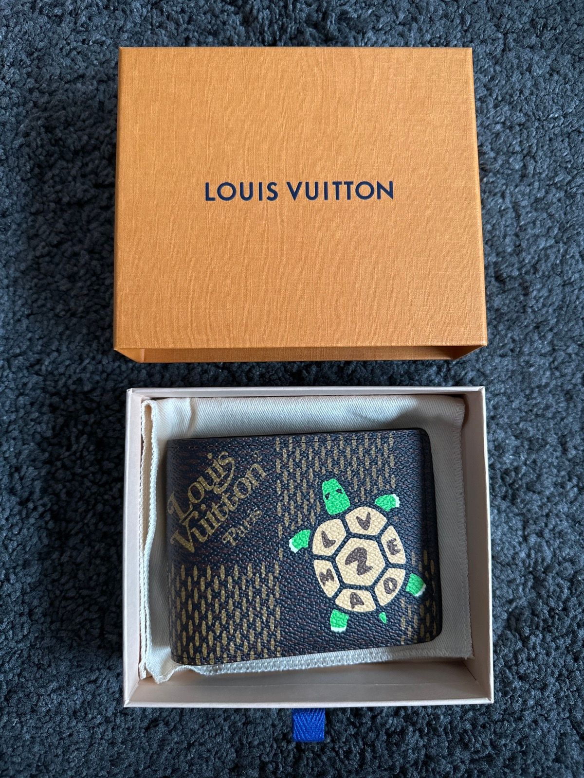 Louis Vuitton Human Made Turtle Multiple Wallet