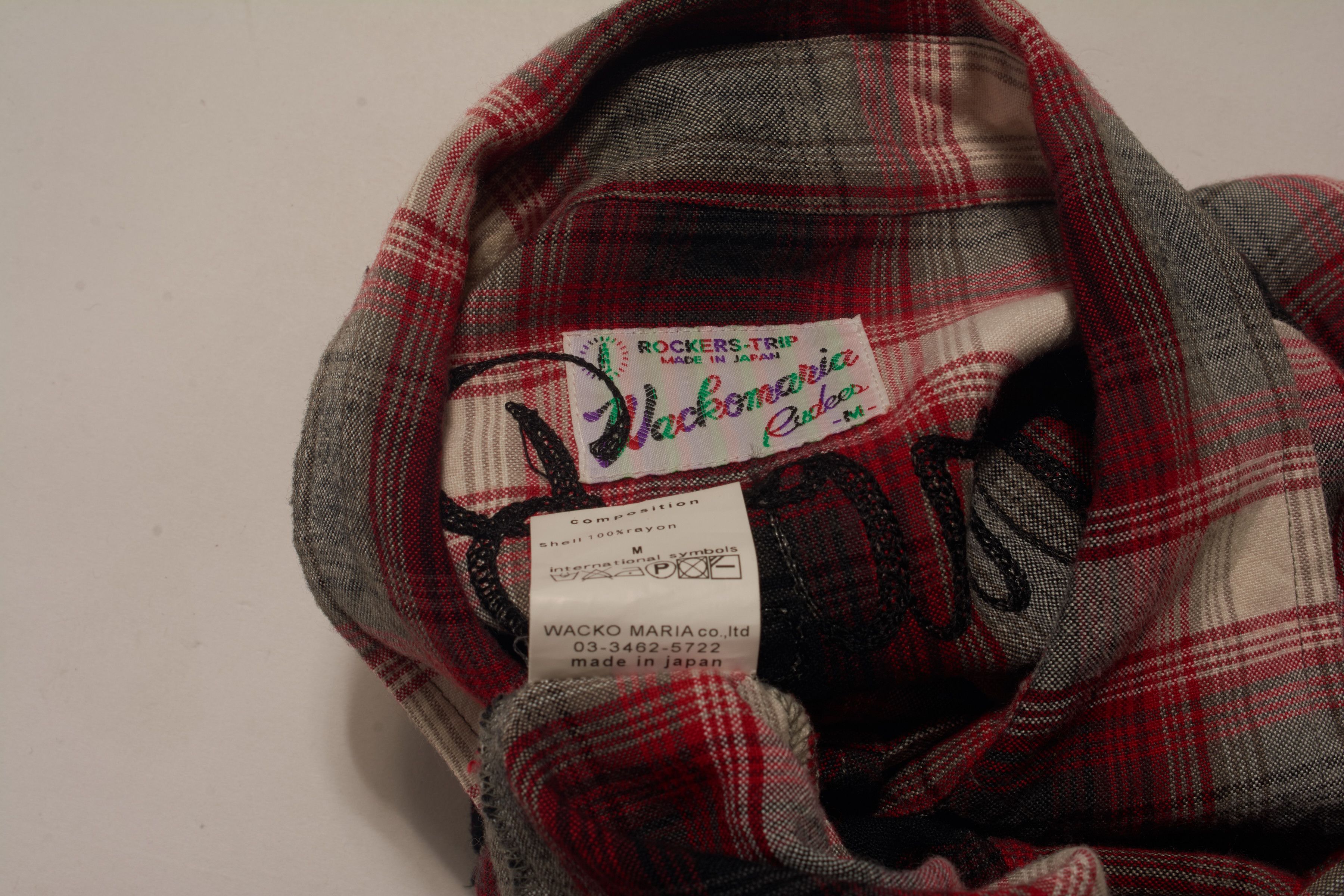 Wacko Maria Embroidered Flannel Size US M / EU 48-50 / 2 - 3 Thumbnail
