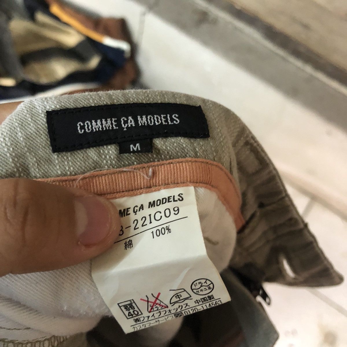 Comme Ca Ism DLL Comme Ca Model Light Grey Multipocket Cargo Pants #c983 Size US 30 / EU 46 - 11 Thumbnail