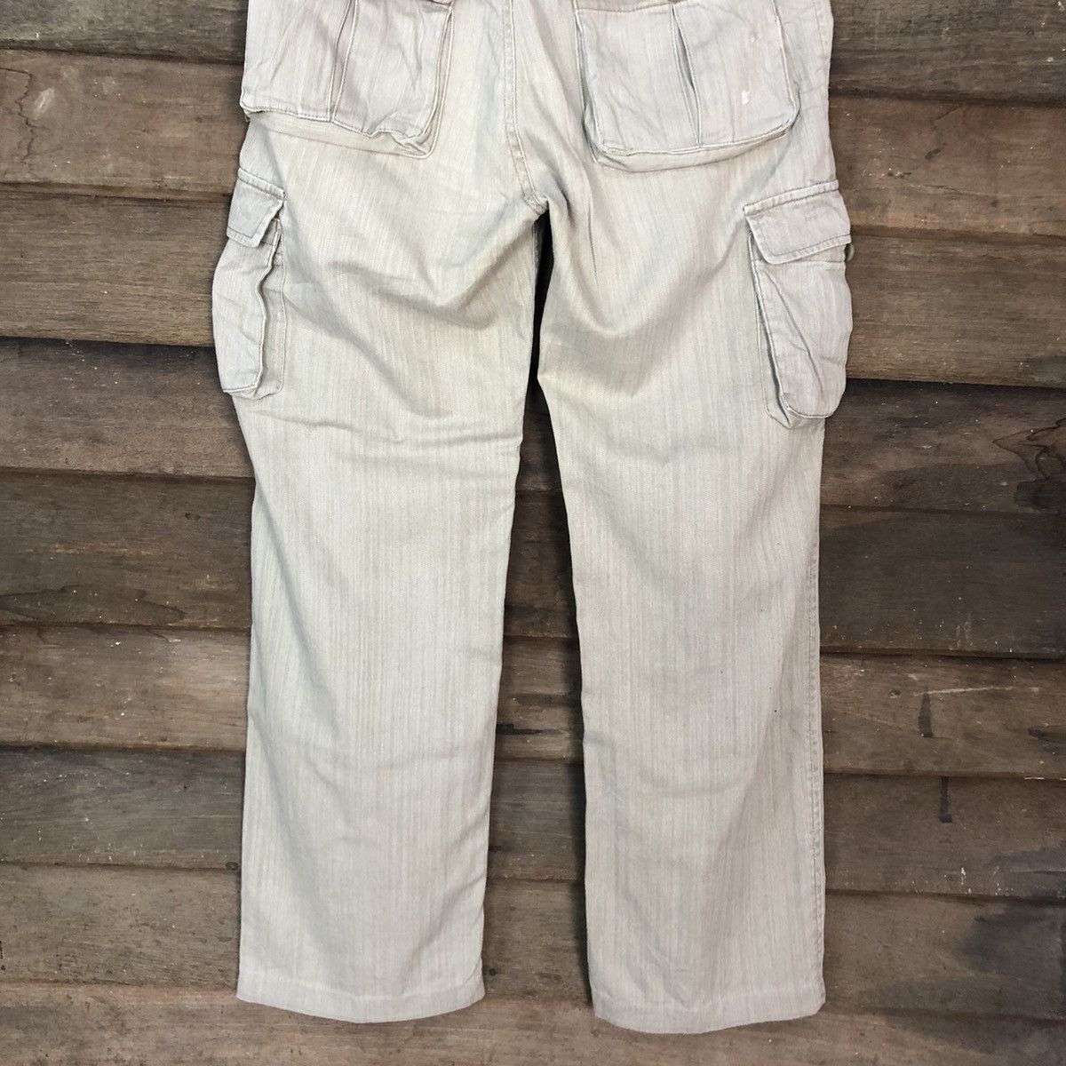 Comme Ca Ism DLL Comme Ca Model Light Grey Multipocket Cargo Pants #c983 Size US 30 / EU 46 - 10 Thumbnail