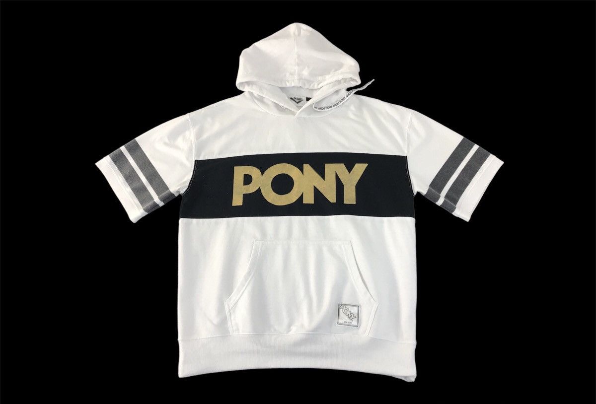 Japanese Brand × PONY Vintage Pony Big Logo Hoodiee Tee Design Size US M / EU 48-50 / 2 - 1 Thumbnail