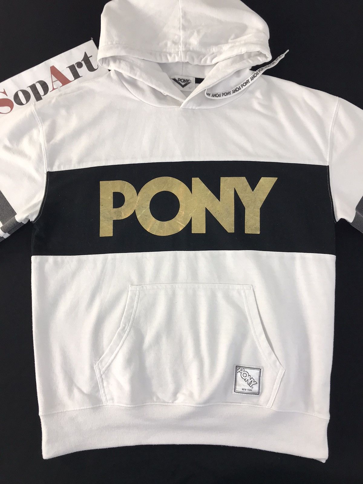 Japanese Brand × PONY Vintage Pony Big Logo Hoodiee Tee Design Size US M / EU 48-50 / 2 - 3 Thumbnail