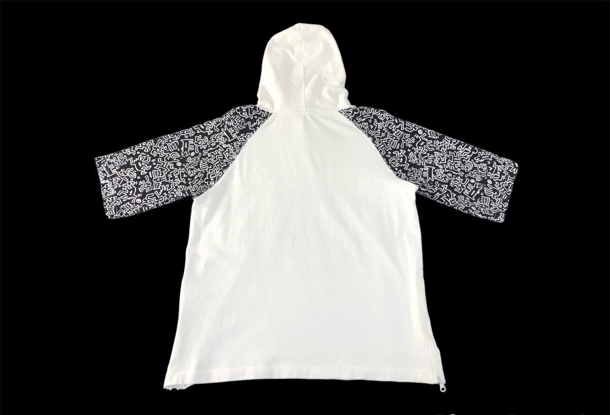 Japanese Brand × Keith Haring Browny X Keith Haring Overprint Arm Hoodie Tee Size US M / EU 48-50 / 2 - 2 Thumbnail