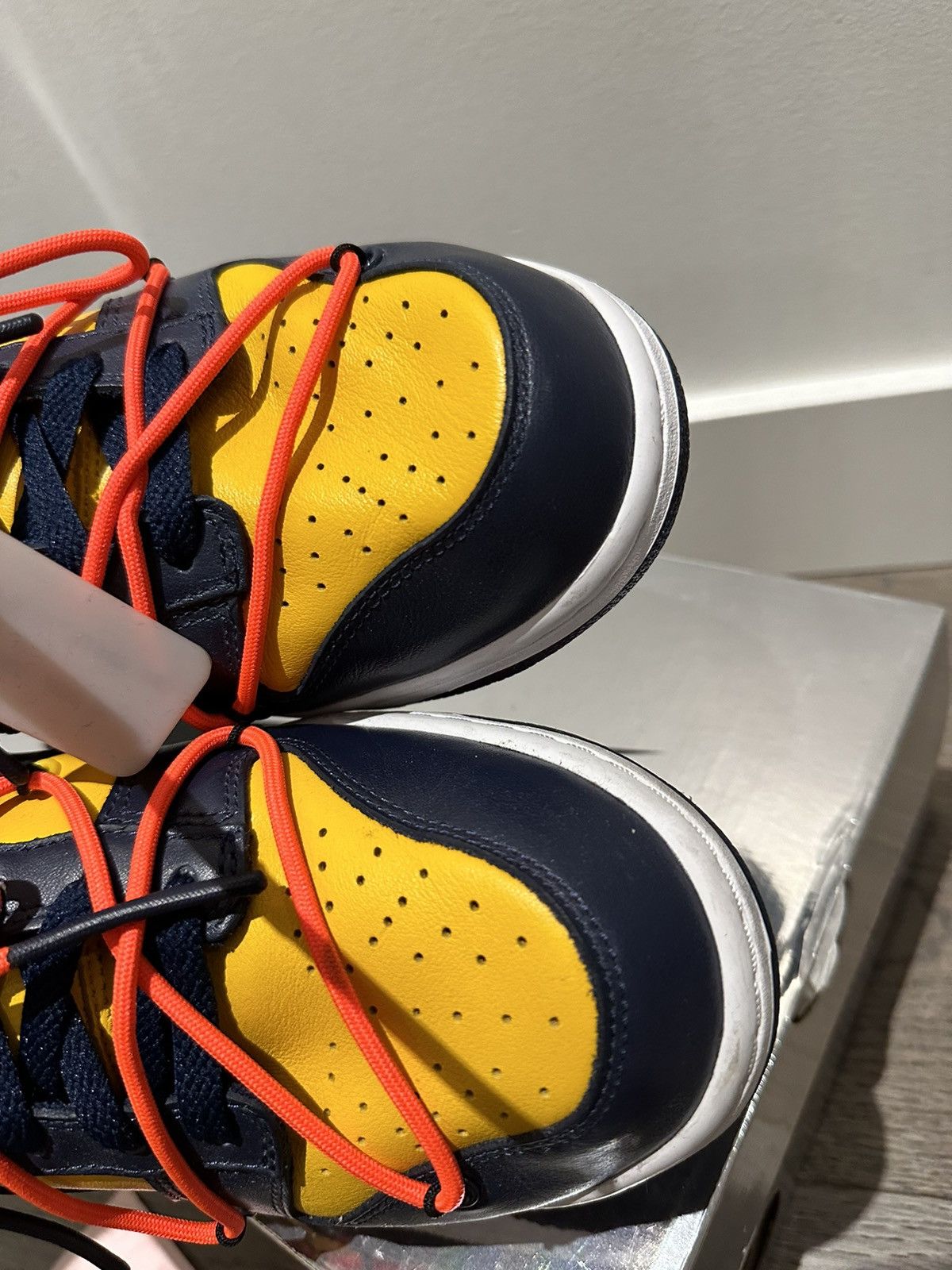 Nike × Off-White Nike Offwhite Michigan Dunk Low Size US 10 / EU 43 - 6 Thumbnail