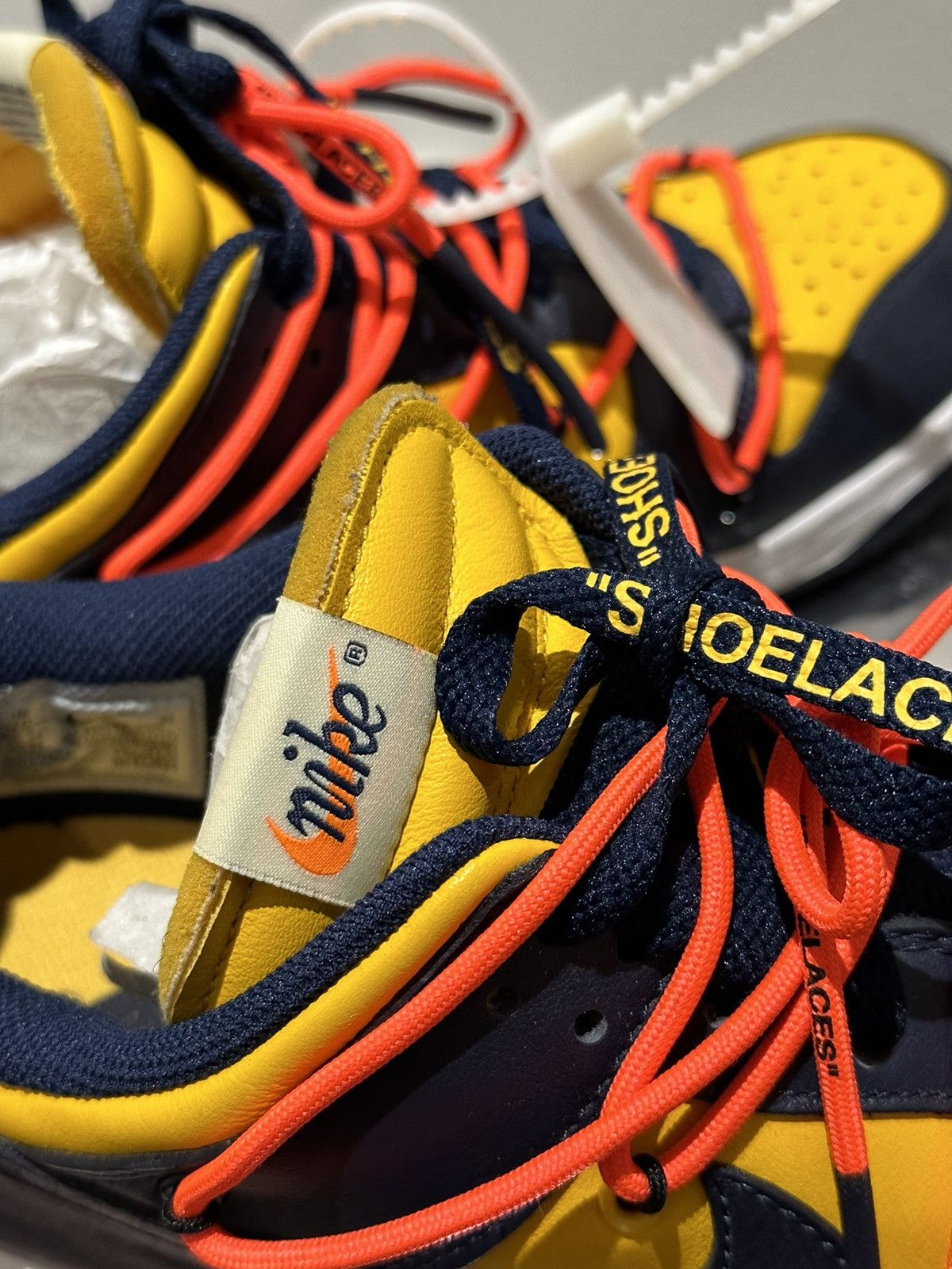 Nike × Off-White Nike Offwhite Michigan Dunk Low Size US 10 / EU 43 - 5 Thumbnail