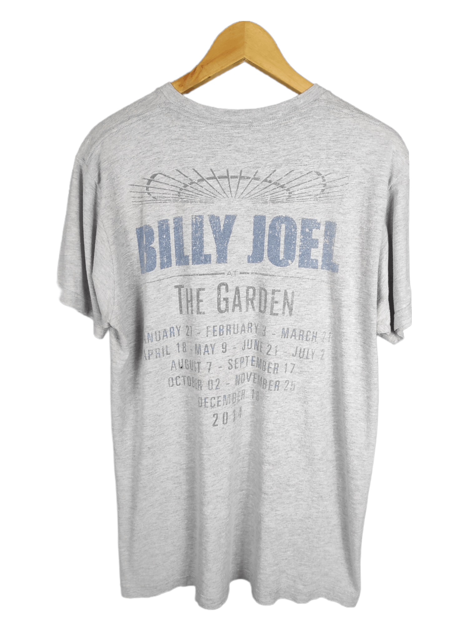 Band Tees Billy Joel At The Garden Tour Band Shirt Size US L / EU 52-54 / 3 - 3 Thumbnail