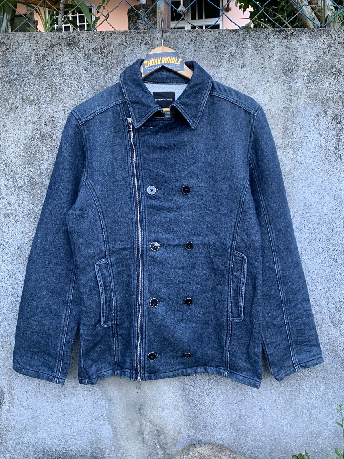 Semantic Design Double breasted jacket