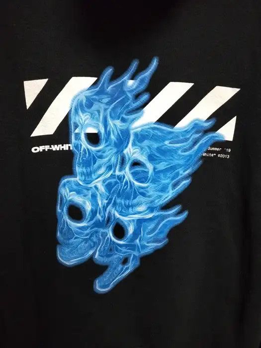 Diagonal Skulls Hoodie