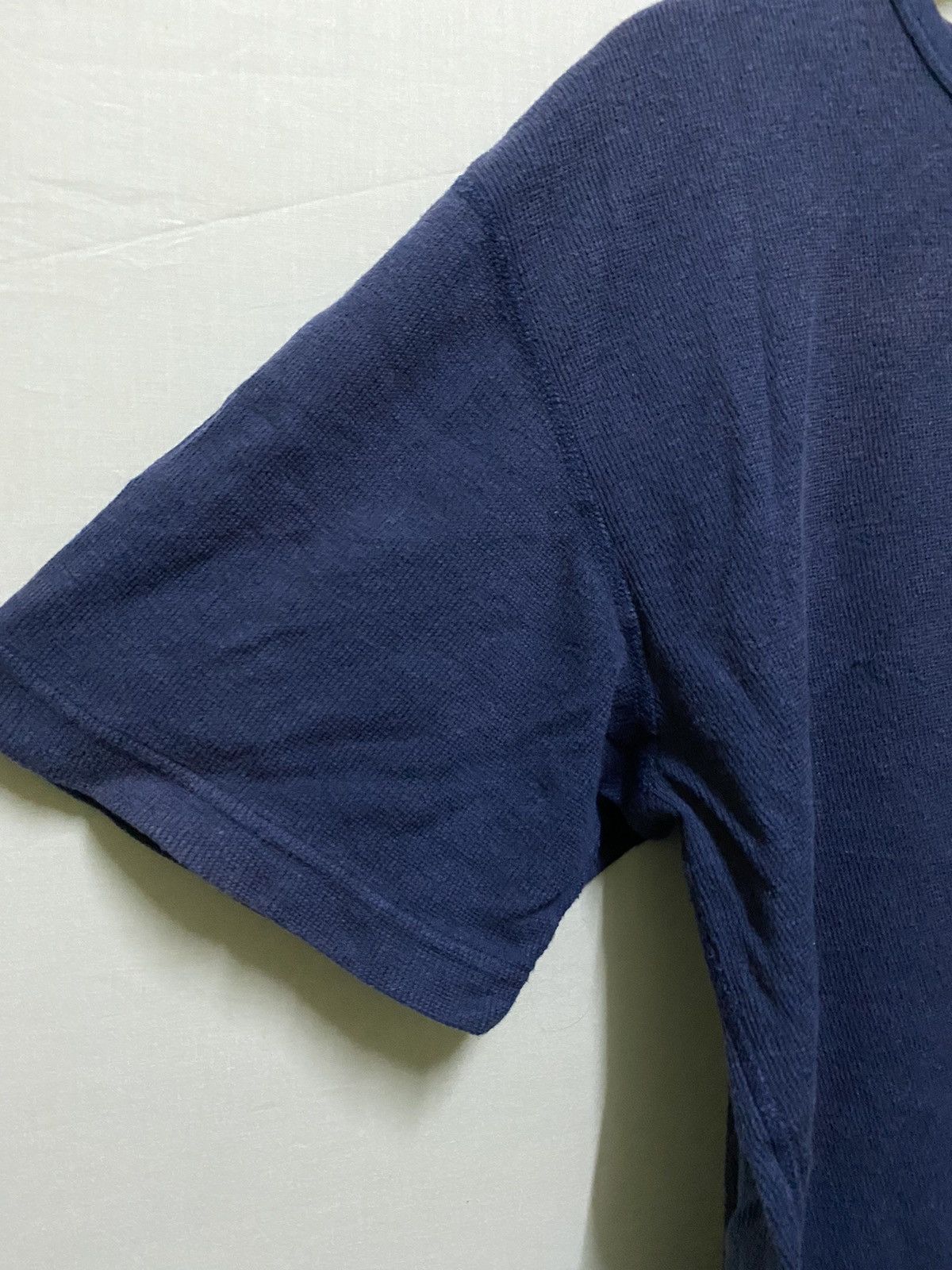 Japanese Brand × Ron Herman Indigo Plain T Shirt By Ron Herman Size US M / EU 48-50 / 2 - 2 Thumbnail