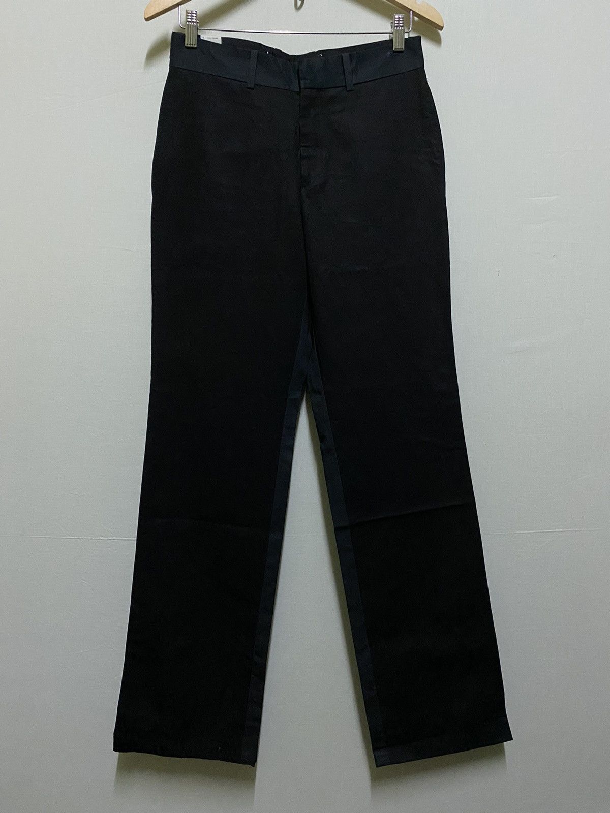 Image of N Hoolywood N.hoolywood Design Pants Two Tone Hidden Back Pocket in Black, Men's (Size 30)