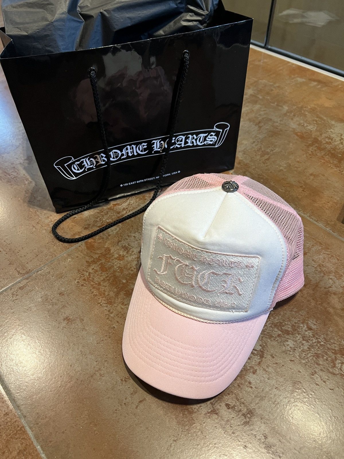 Chrome Hearts Chrome Hearts Pink Cap | Grailed