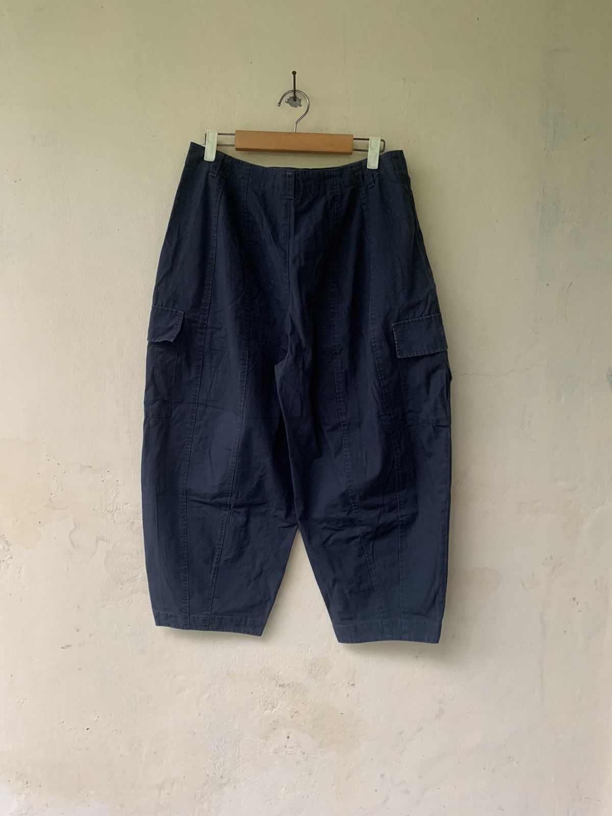 20471120 × Hysteric Glamour × Japanese Brand Ichi Utility Wide Cargo Ballon Pant Size US 30 / EU 46 - 7 Thumbnail