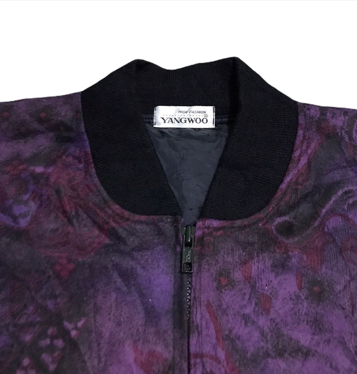 Japanese Brand Yangwoo fullprint bomber jacket Size US L / EU 52-54 / 3 - 3 Thumbnail