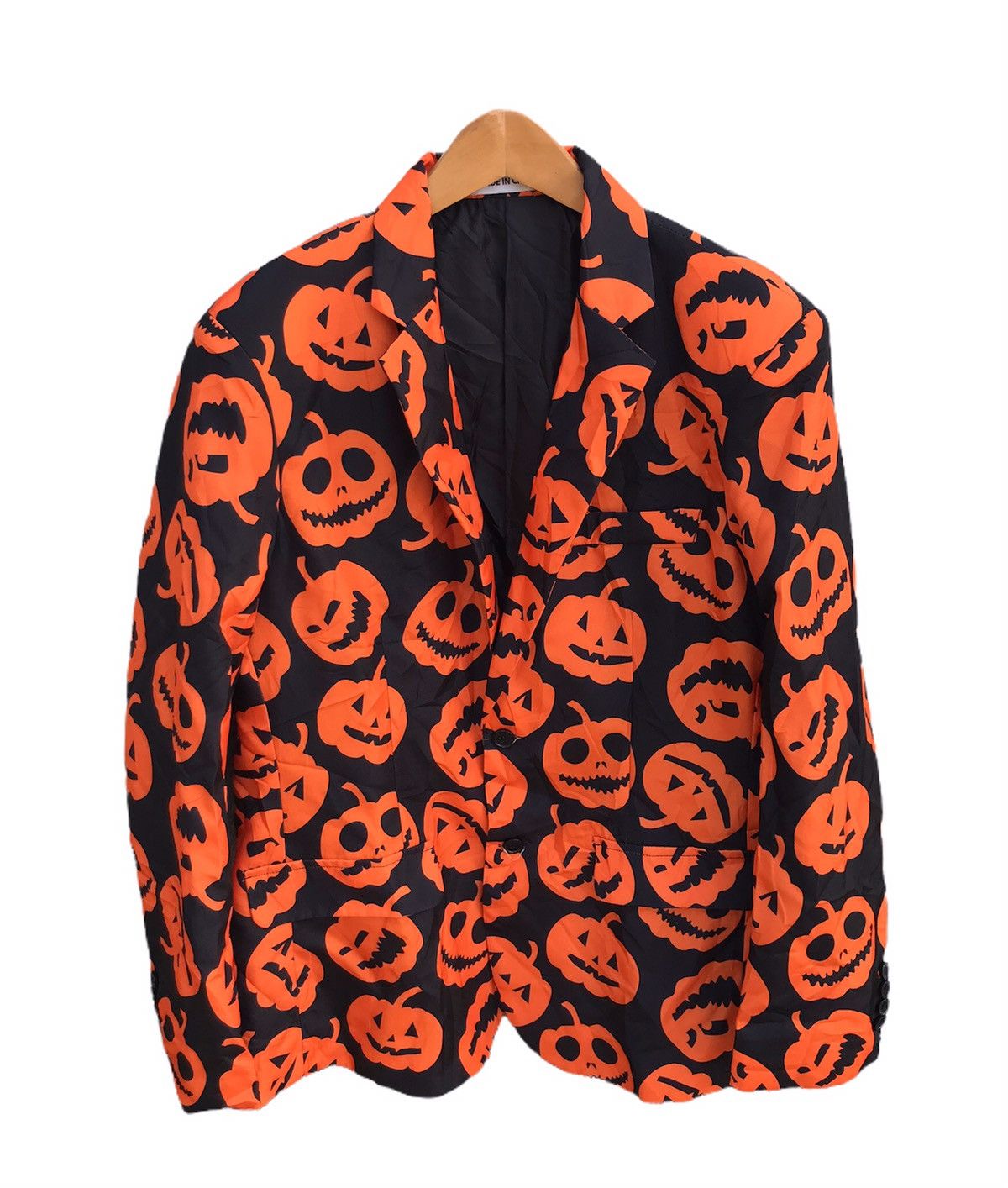 Japanese Brand Halloween fullprint coat jacket Size US M / EU 48-50 / 2 - 1 Thumbnail