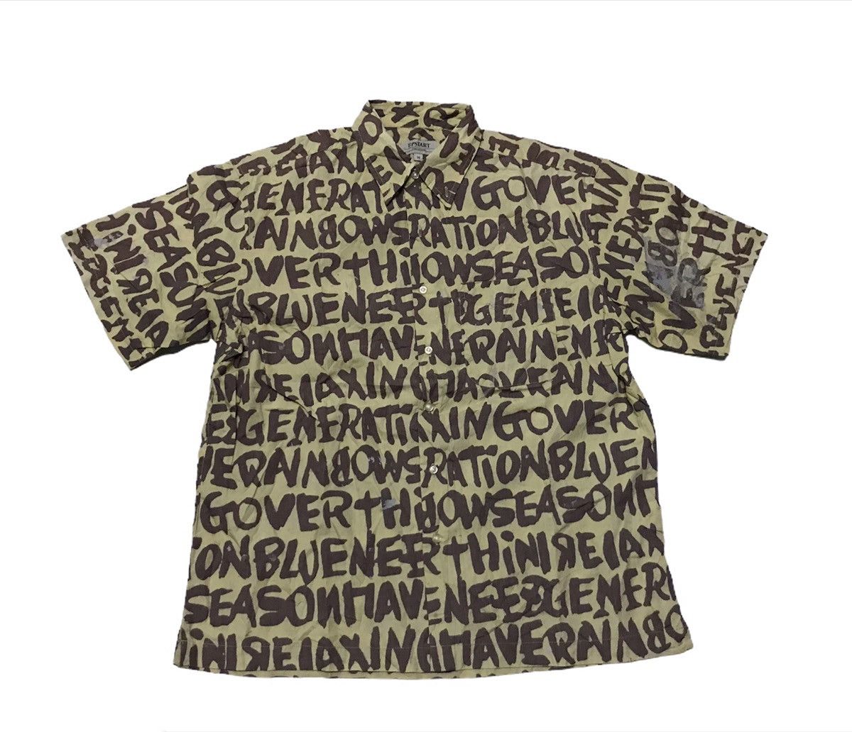 Japanese Brand Upstart fullprint shirts Size US M / EU 48-50 / 2 - 1 Thumbnail