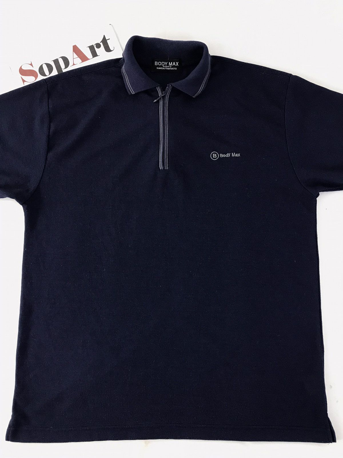 Kansai Yamamoto Vintage Body Max Designed By Kansai Yamamoto Polo Shirt Size US L / EU 52-54 / 3 - 3 Thumbnail