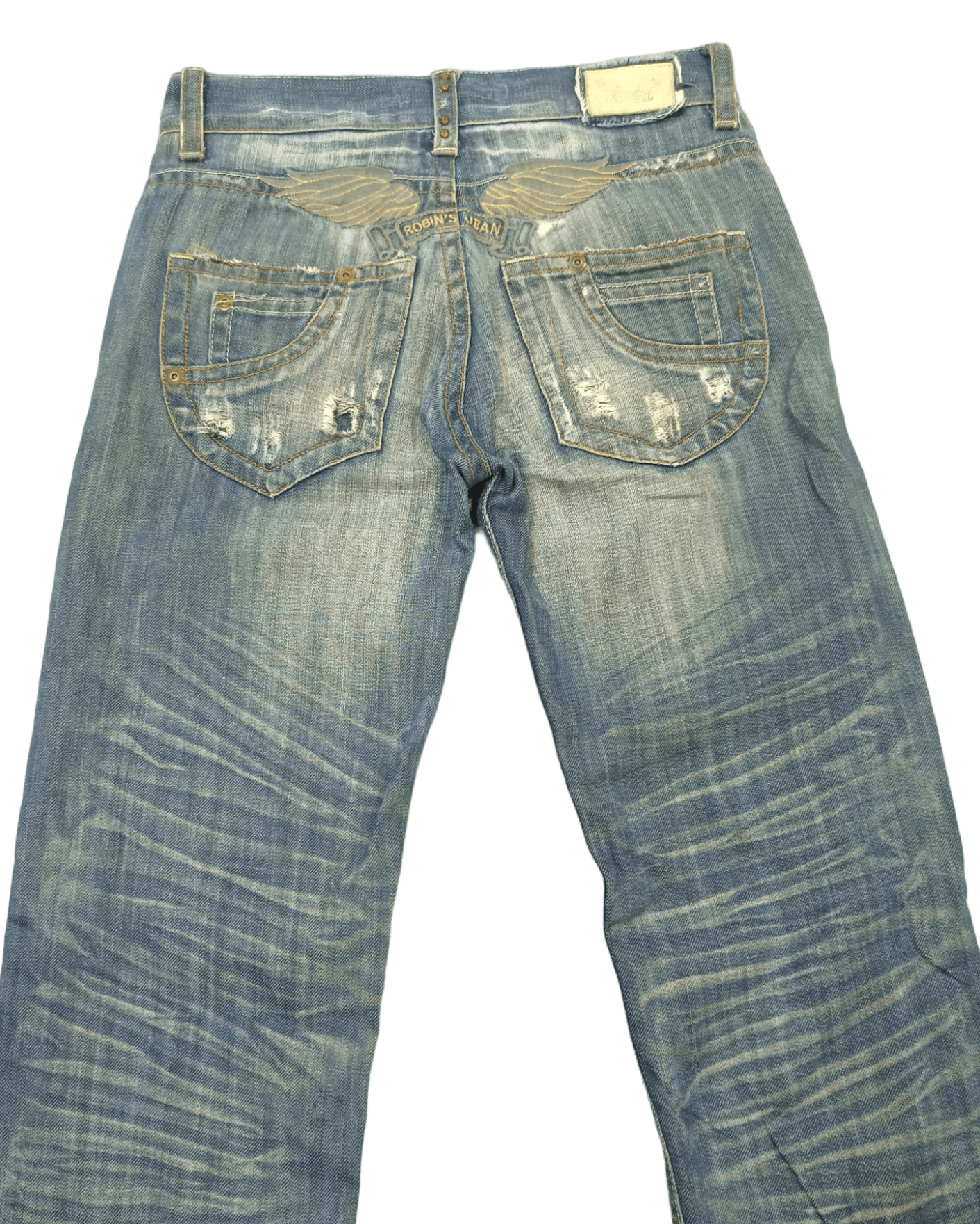 image of Robin Jeans Distressed Denim in Blue, Men's (Size 30)