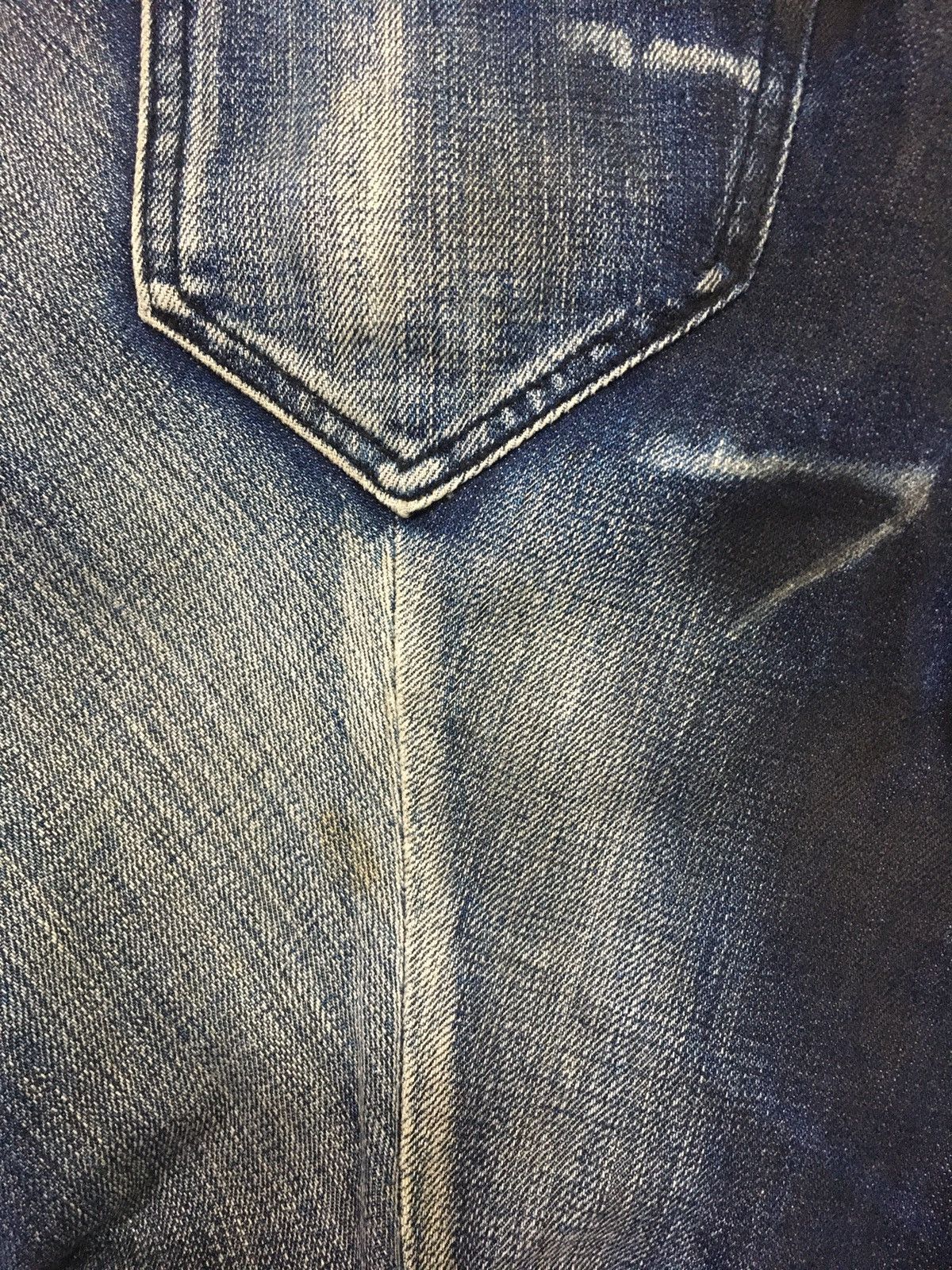 BUFFALO BOBS JAPAN Spiral Cut Artisanal BUFFALO BOBS Denim Whisker Size US 32 / EU 48 - 23 Thumbnail