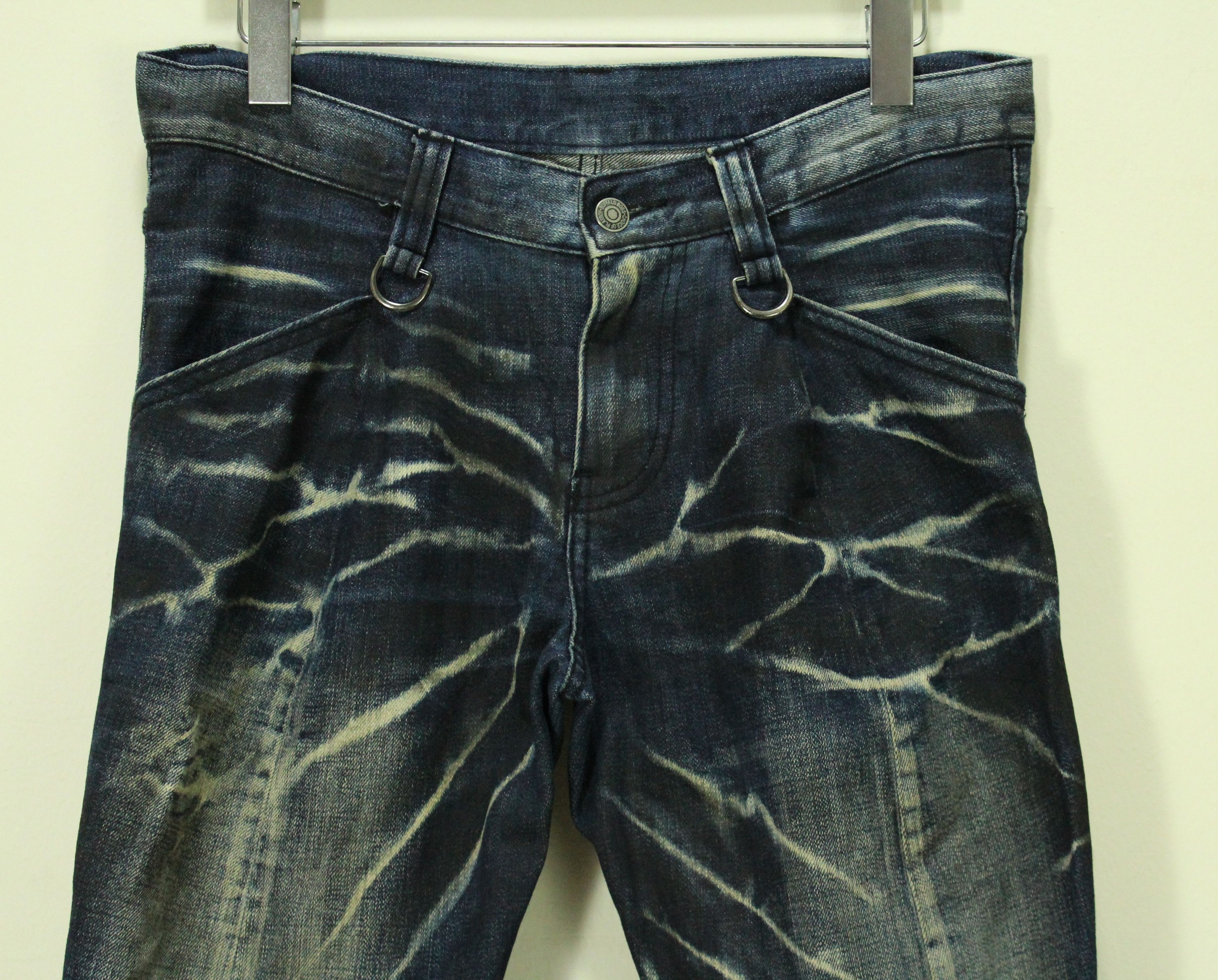 BUFFALO BOBS JAPAN Spiral Cut Artisanal BUFFALO BOBS Denim Whisker Size US 32 / EU 48 - 4 Thumbnail