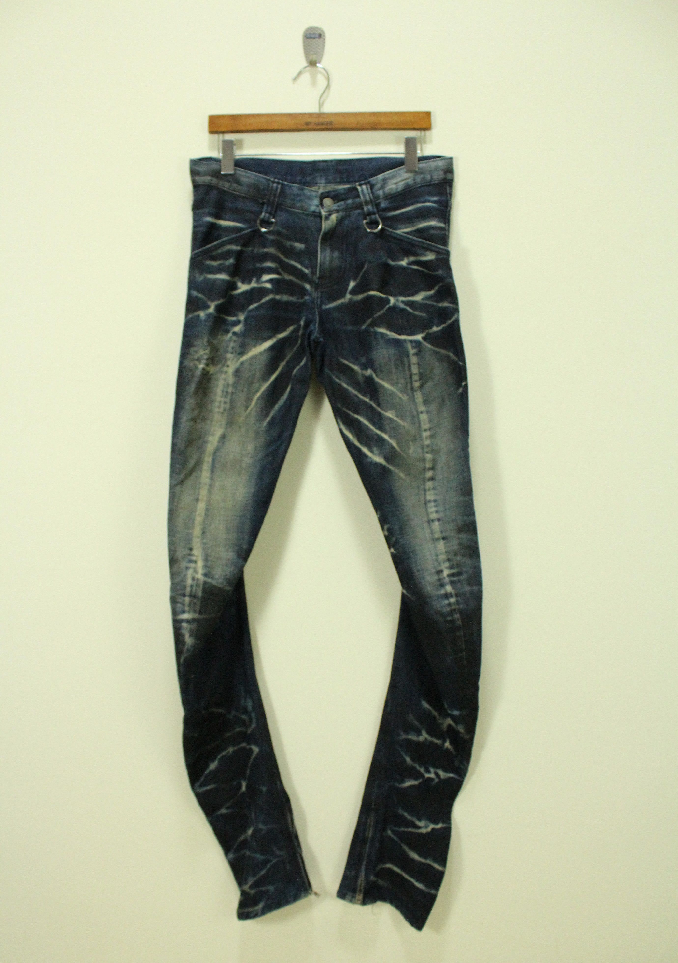 BUFFALO BOBS JAPAN Spiral Cut Artisanal BUFFALO BOBS Denim Whisker Size US 32 / EU 48 - 3 Thumbnail