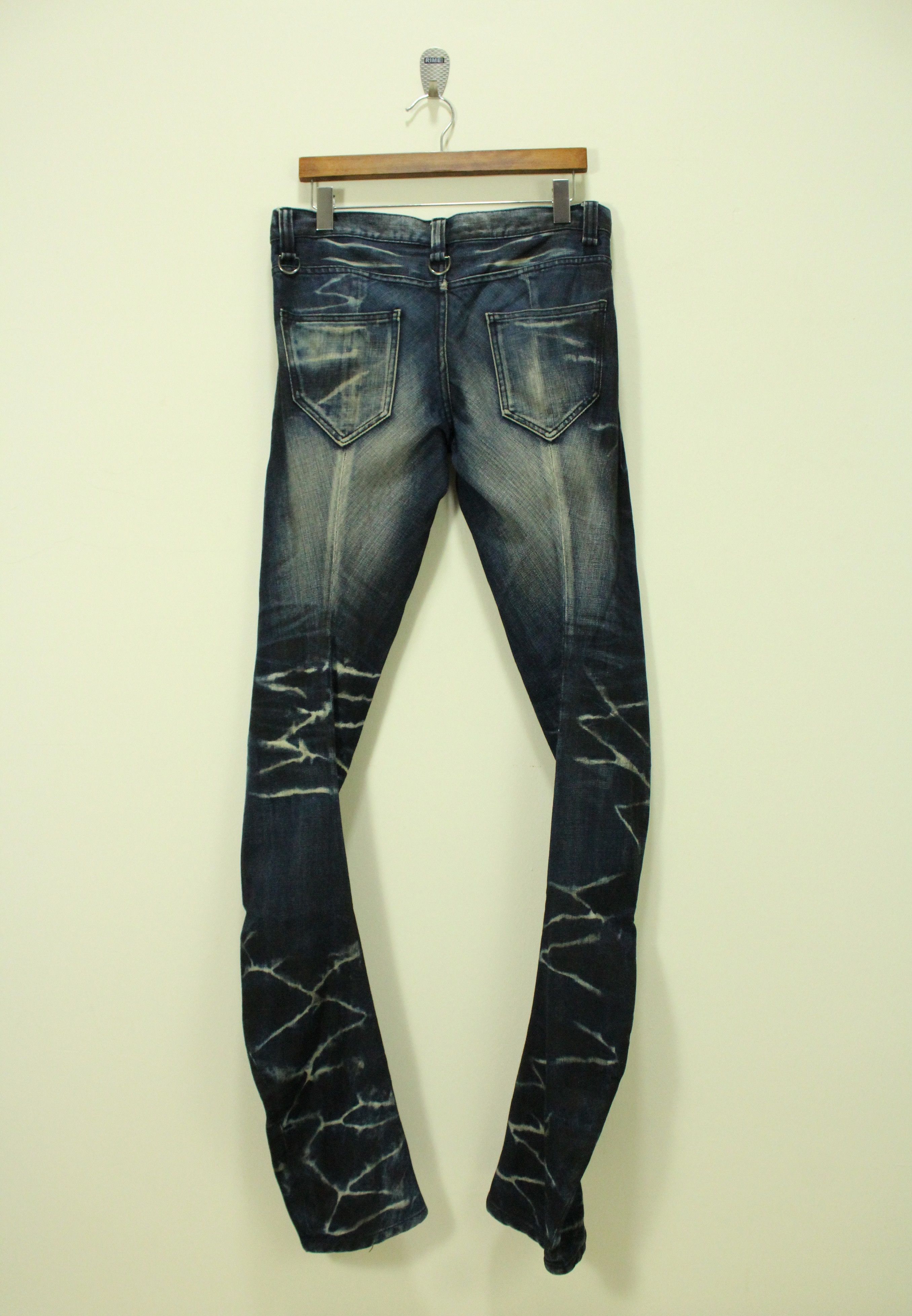 BUFFALO BOBS JAPAN Spiral Cut Artisanal BUFFALO BOBS Denim Whisker Size US 32 / EU 48 - 12 Thumbnail