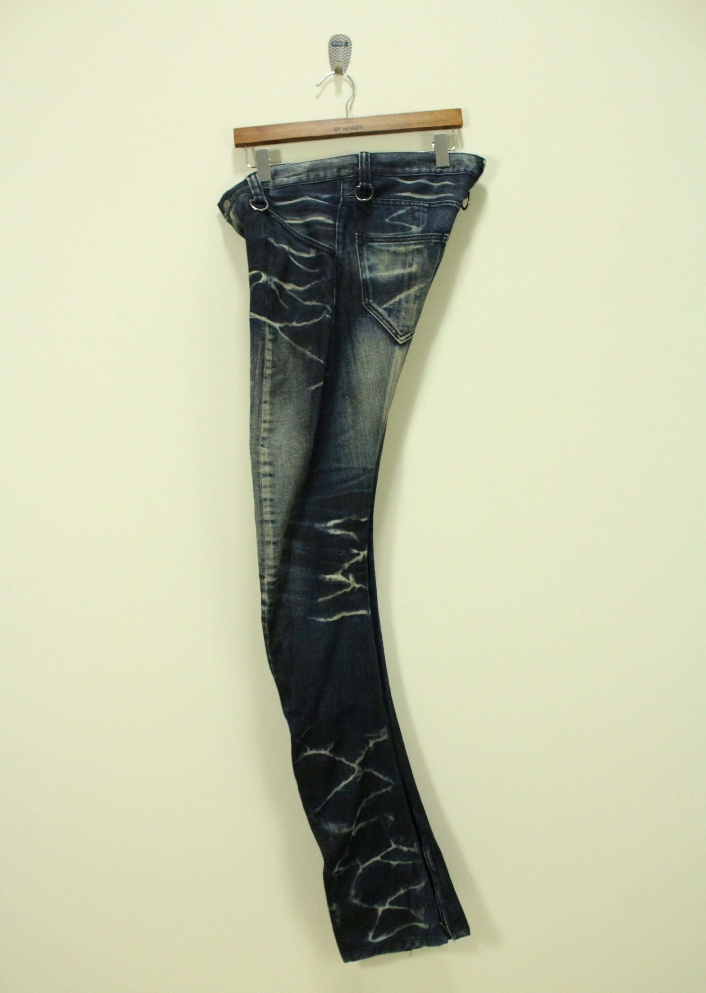 BUFFALO BOBS JAPAN Spiral Cut Artisanal BUFFALO BOBS Denim Whisker Size US 32 / EU 48 - 1 Thumbnail