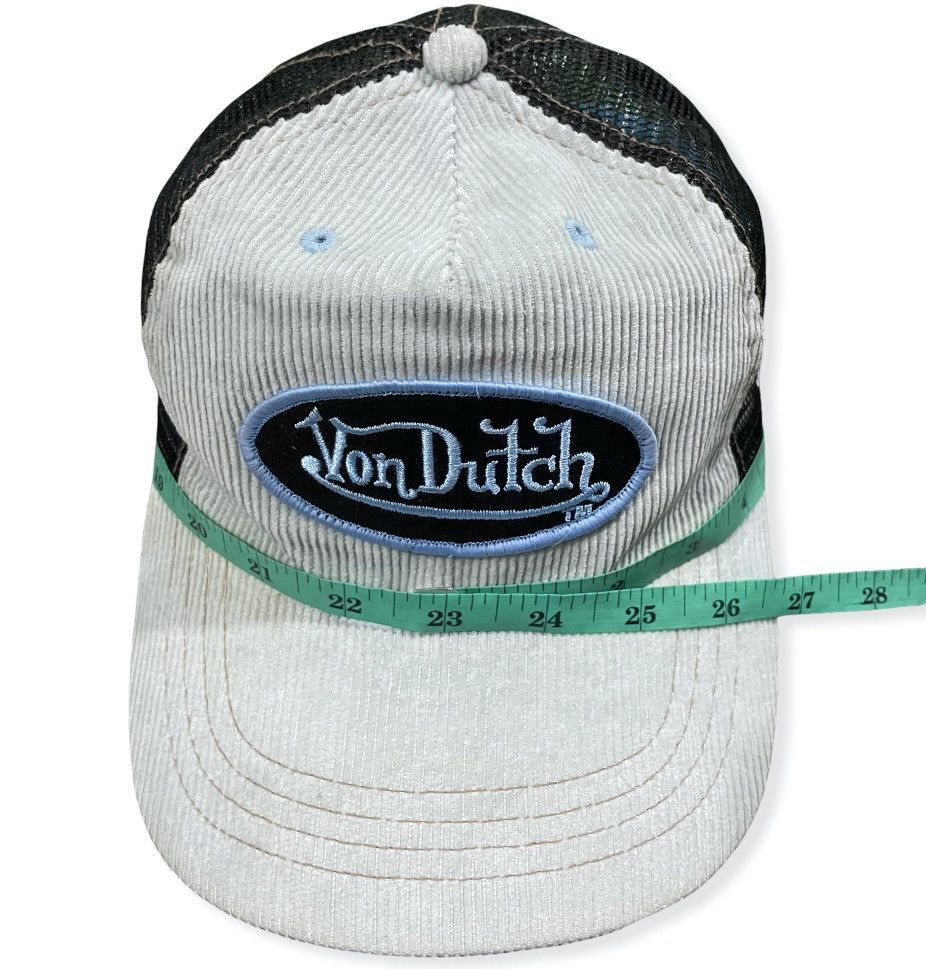 Vintage Vintage Velvet Blue Von Dutch Patches Trucker Mesh Cap Size ONE SIZE - 2 Thumbnail