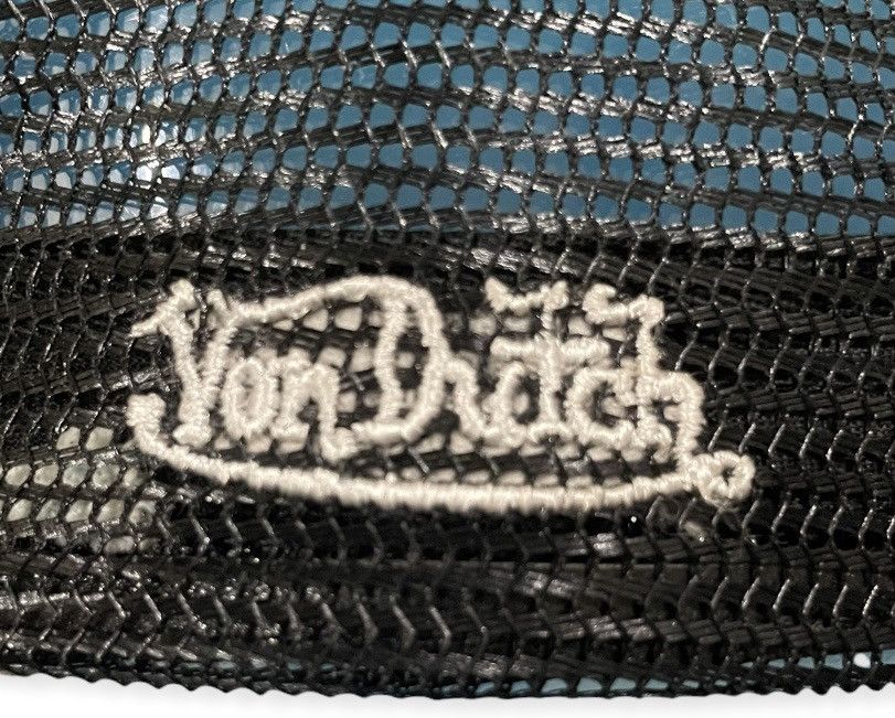 Vintage Vintage Velvet Blue Von Dutch Patches Trucker Mesh Cap Size ONE SIZE - 6 Thumbnail