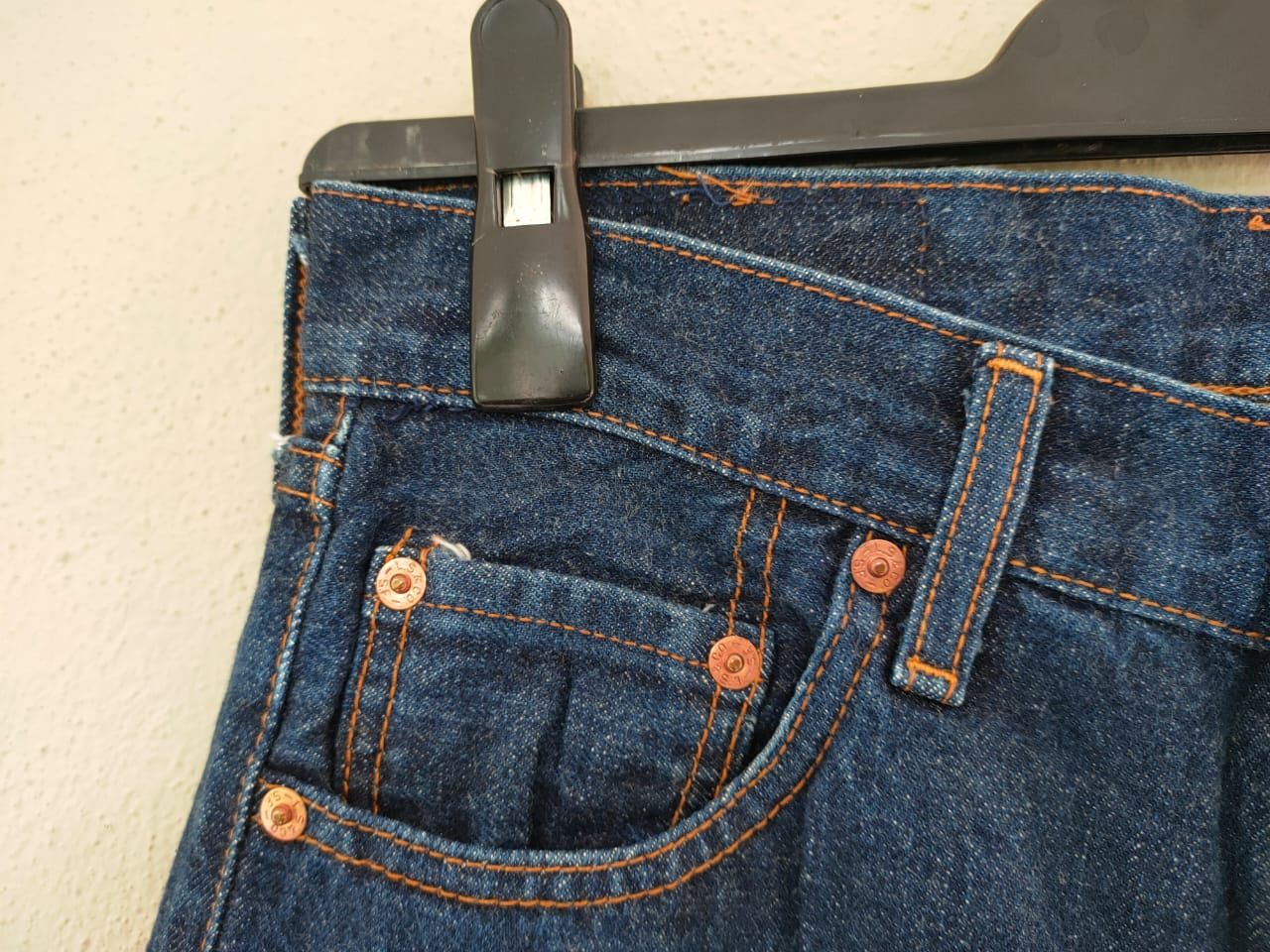 Levi's Vintage Clothing Big E Vintage Levi's 502 Selvedge Denim Size US 29 - 3 Thumbnail