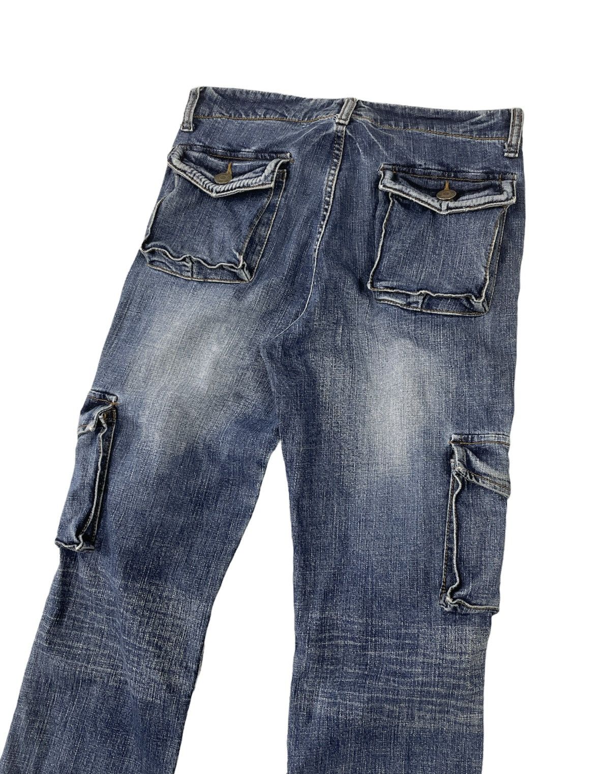 PPFM Global Work Japan Cargo Jeans Multipockets Size US 29 - 7 Thumbnail