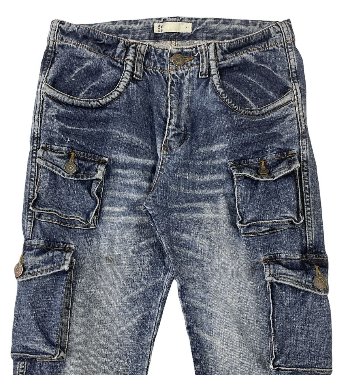 PPFM Global Work Japan Cargo Jeans Multipockets Size US 29 - 4 Thumbnail