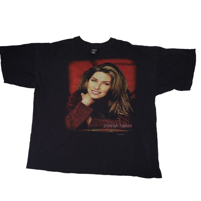 Vintage Vintage 90s Shania Twain Graphic Band Tee Grailed