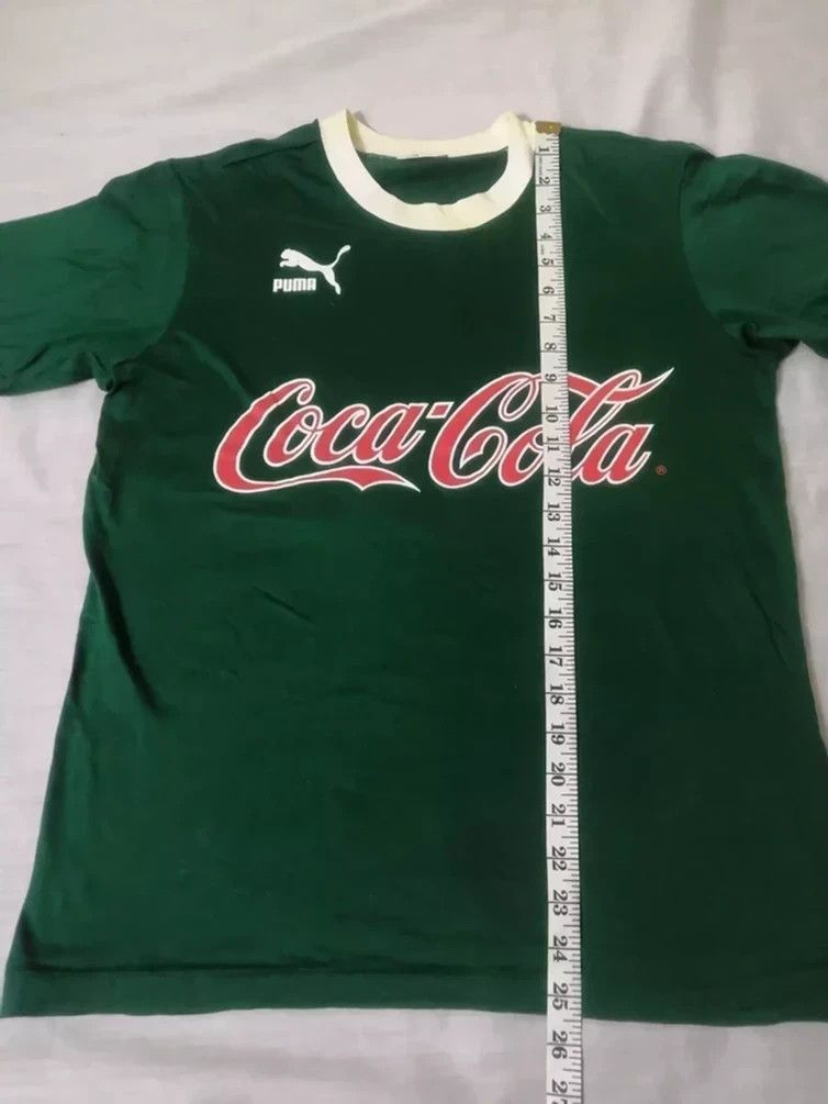 Coca Cola Vintage 90s Coca Cola x Puma T Shirt Spell Out Streetwear Size US M / EU 48-50 / 2 - 6 Thumbnail