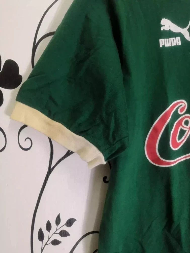 Coca Cola Vintage 90s Coca Cola x Puma T Shirt Spell Out Streetwear Size US M / EU 48-50 / 2 - 5 Thumbnail