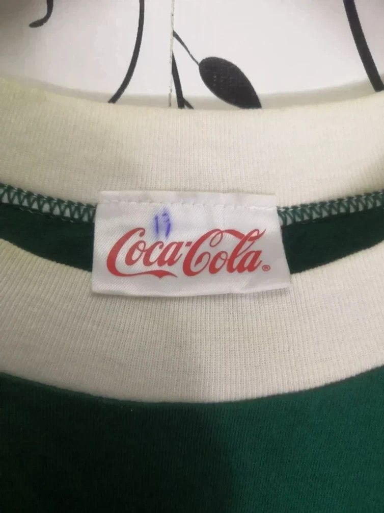 Coca Cola Vintage 90s Coca Cola x Puma T Shirt Spell Out Streetwear Size US M / EU 48-50 / 2 - 2 Thumbnail