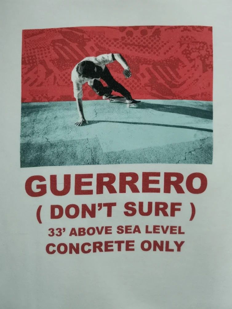 Japanese Brand Tommy Guerrero Skateboard Tee Japan Designer Musician Size US S / EU 44-46 / 1 - 2 Thumbnail