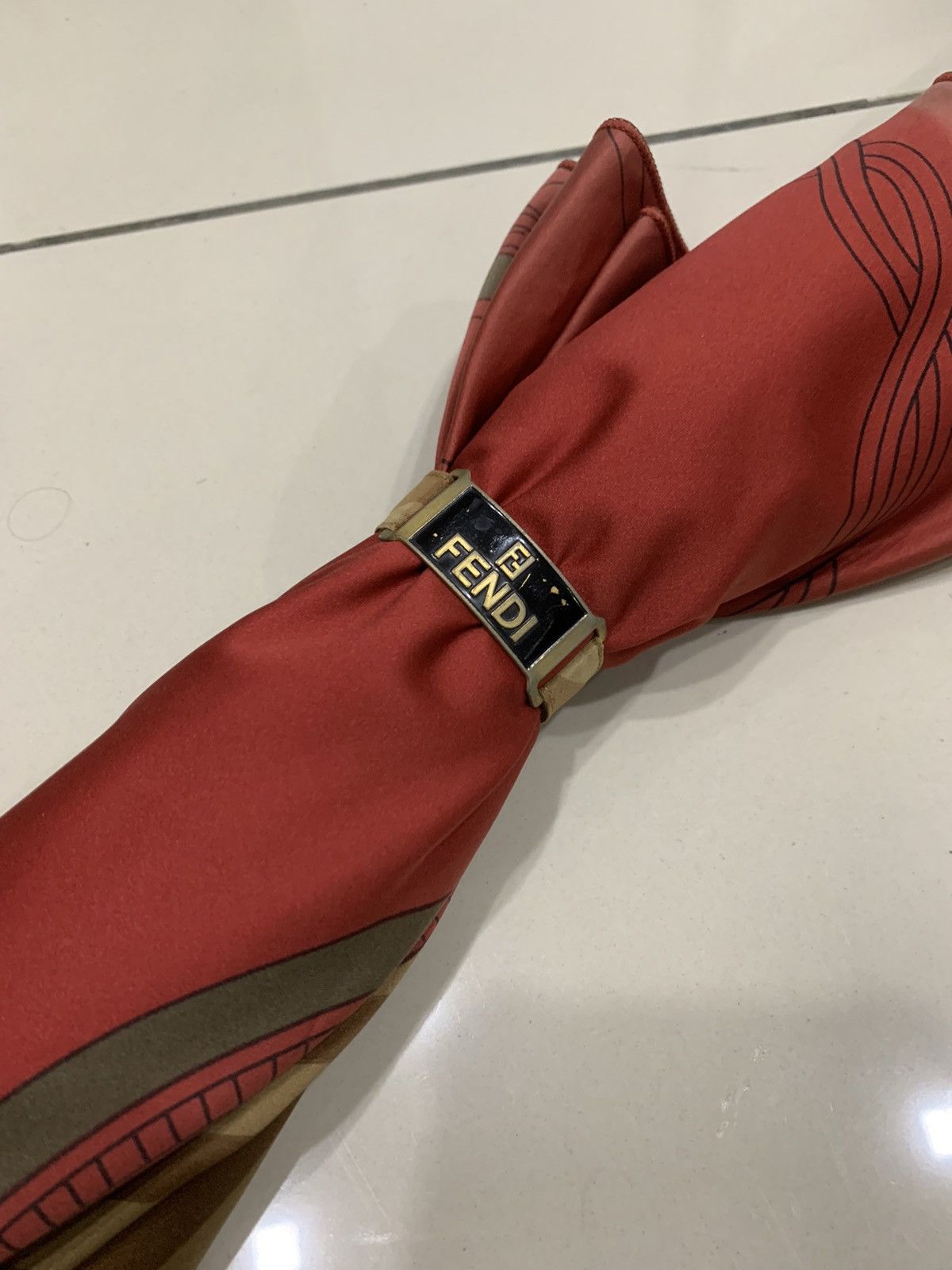 Fendi VINTAGE FENDI BIG PRINT UMBRELLA Size 40 - 10 Thumbnail