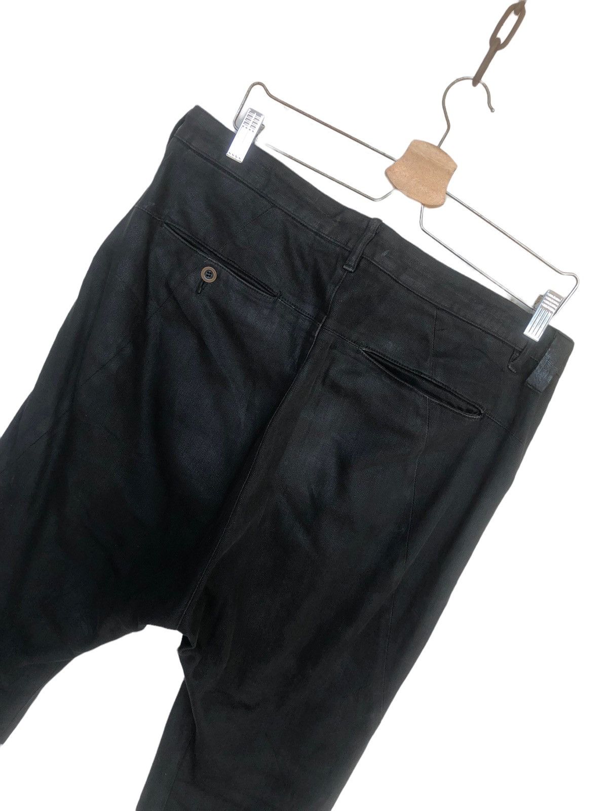 Isamu Katayama Backlash SICK🔥Isamu Katayama Minimal Drop Crotch Gabardine Pants Size US 34 / EU 50 - 6 Thumbnail
