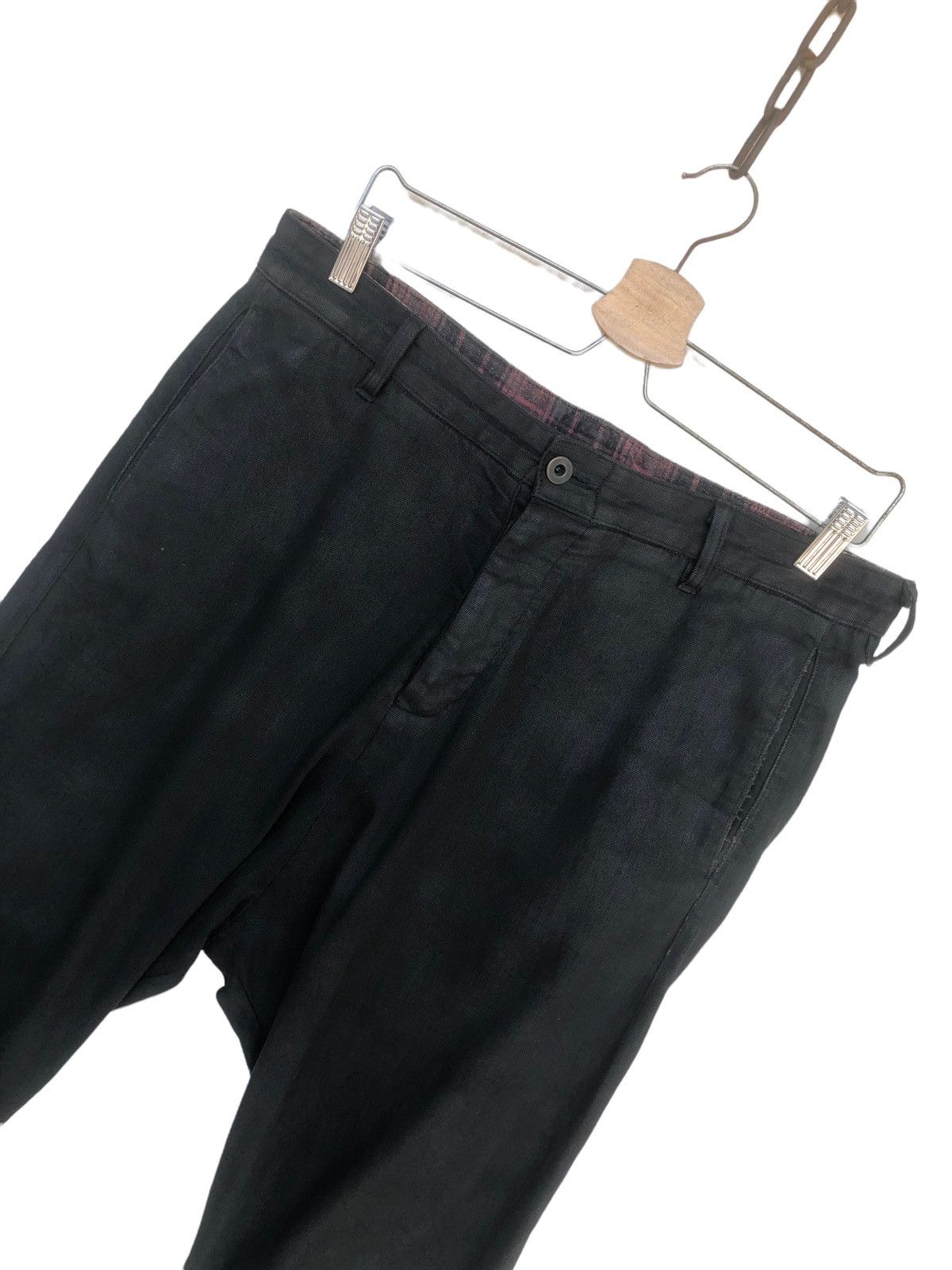 Isamu Katayama Backlash SICK🔥Isamu Katayama Minimal Drop Crotch Gabardine Pants Size US 34 / EU 50 - 3 Thumbnail