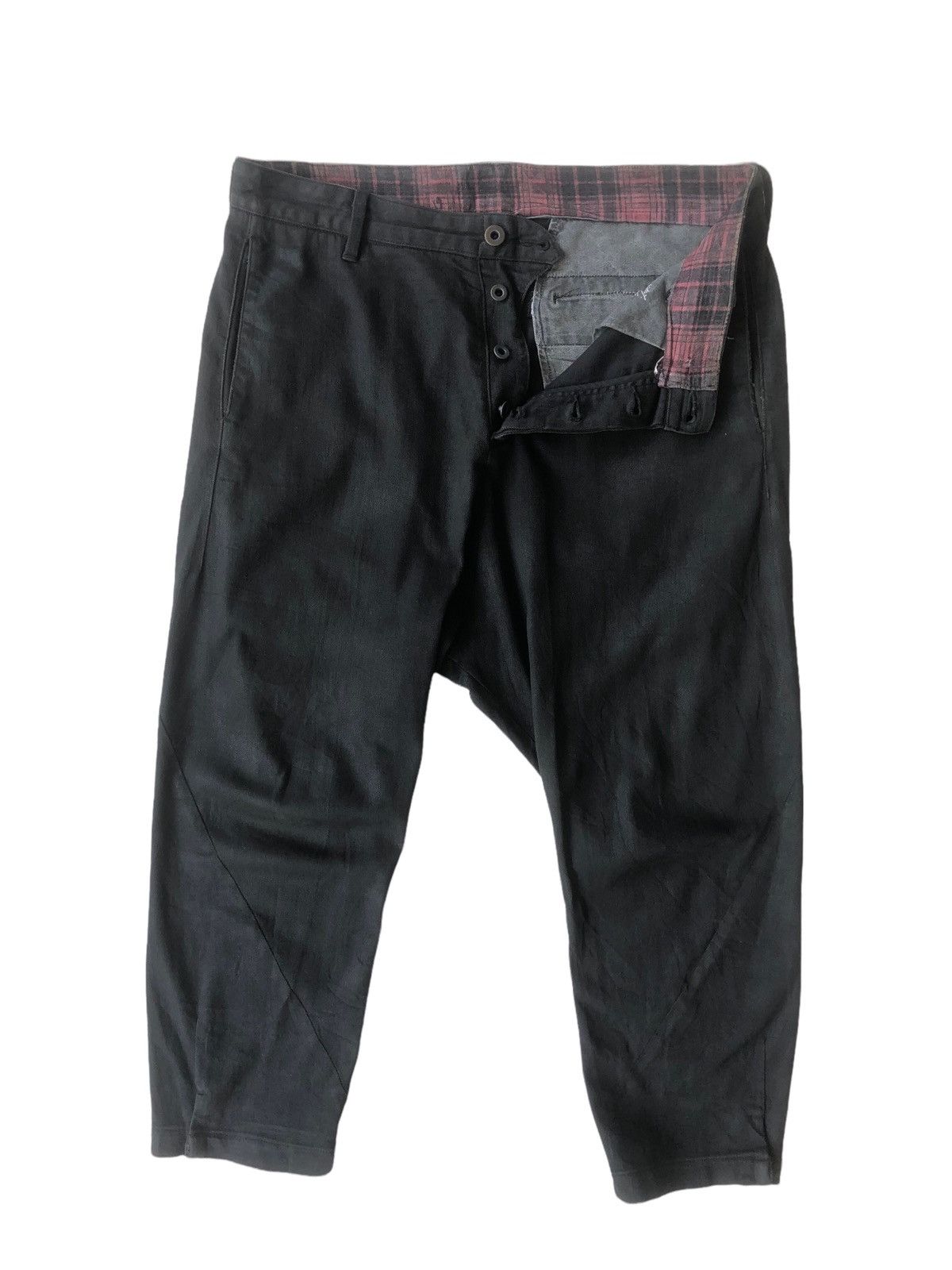 Isamu Katayama Backlash SICK🔥Isamu Katayama Minimal Drop Crotch Gabardine Pants Size US 34 / EU 50 - 1 Thumbnail