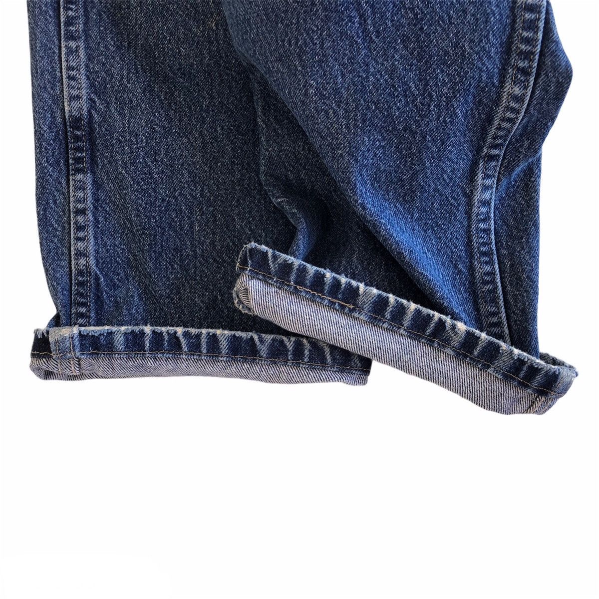 Vintage × Wrangler Vintage Wrangler Custom Patchwork Sashiko Kurt Cobain Style Size US 35 - 15 Thumbnail