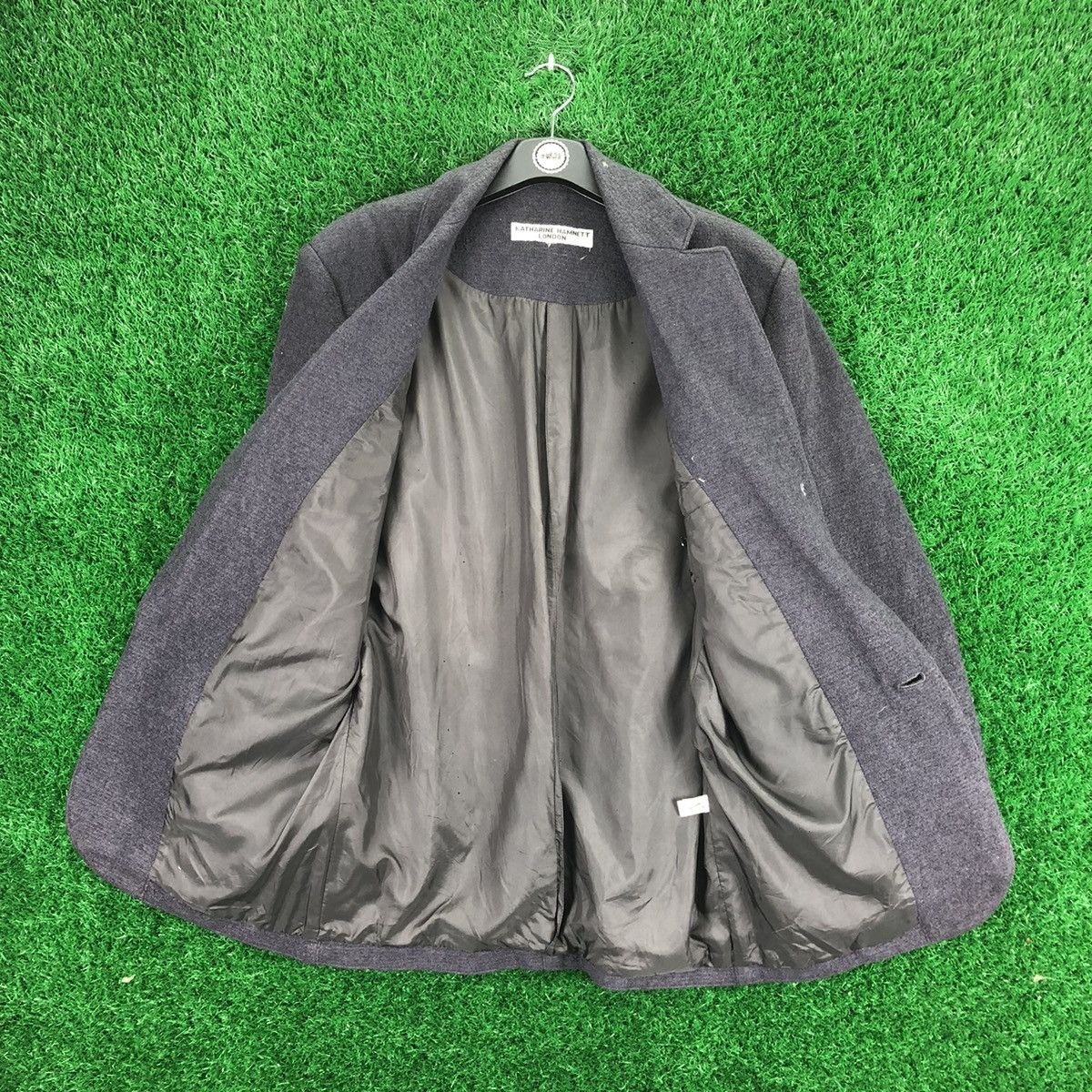 Katharine Hamnett London Vintage Katharine Hamnett London Luxury Wool Coat Size M / US 6-8 / IT 42-44 - 7 Thumbnail
