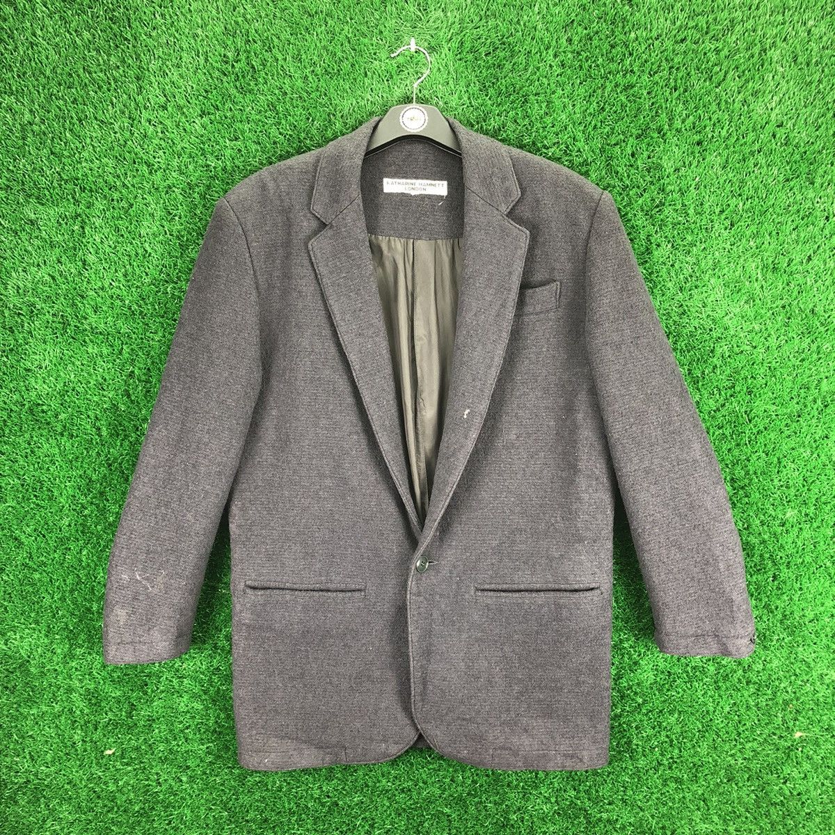 Katharine Hamnett London Vintage Katharine Hamnett London Luxury Wool Coat Size M / US 6-8 / IT 42-44 - 1 Thumbnail