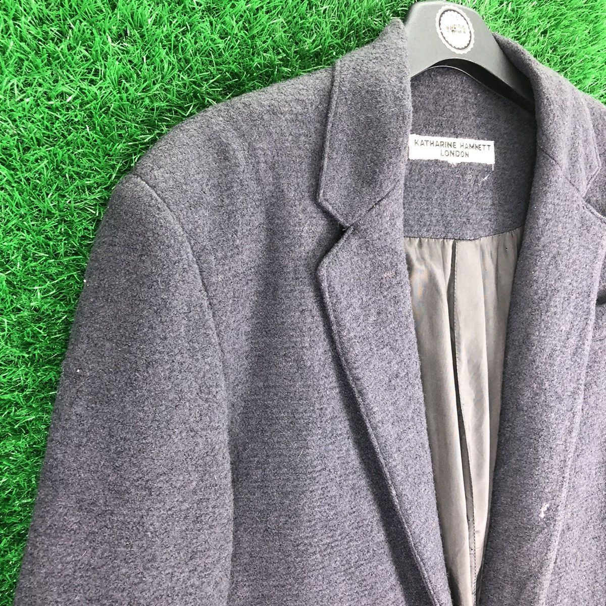 Katharine Hamnett London Vintage Katharine Hamnett London Luxury Wool Coat Size M / US 6-8 / IT 42-44 - 2 Thumbnail