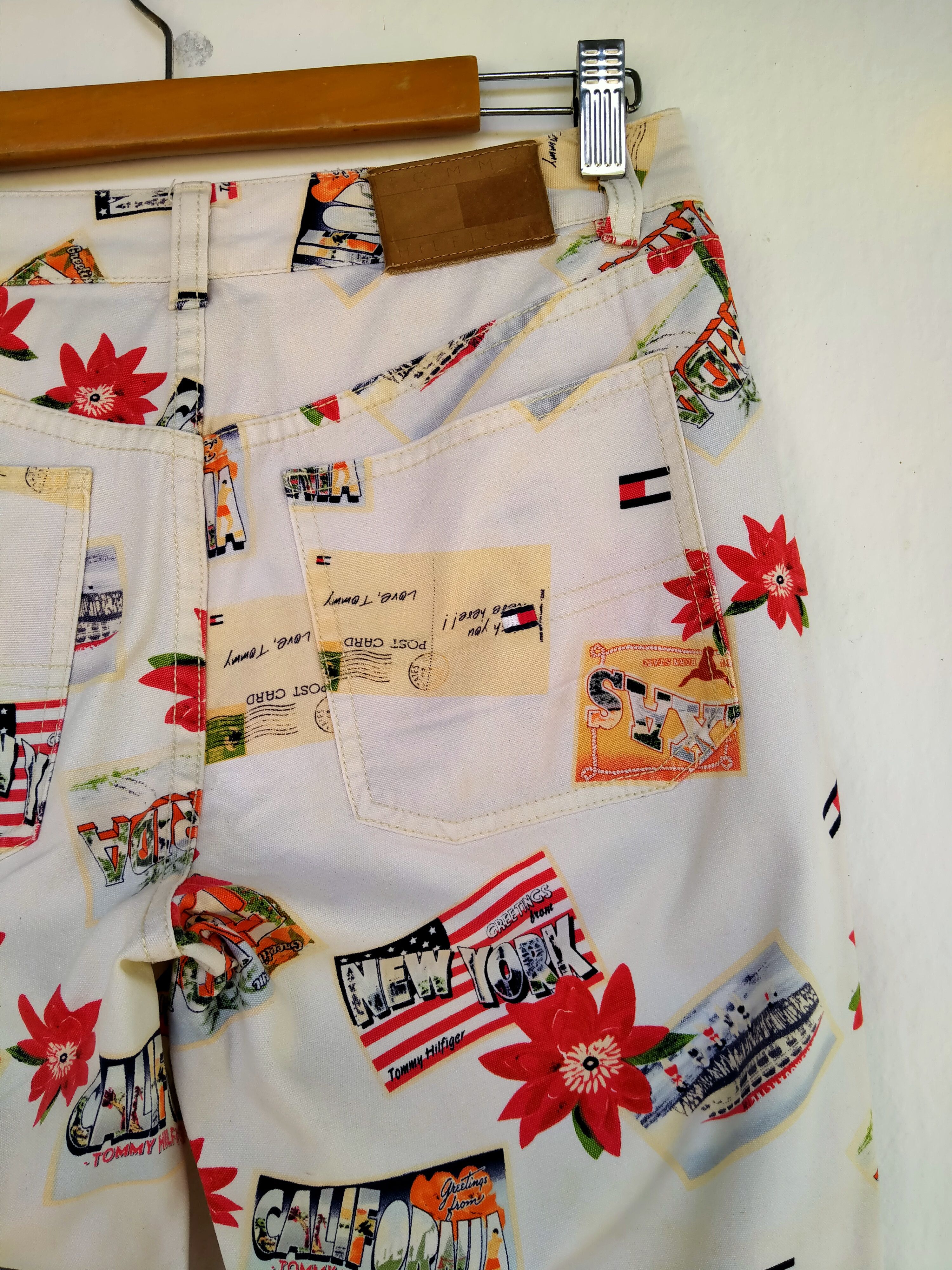 Tommy Hilfiger MEGA RARE!! Vintage Tommy Hilfiger Cropped Trouser Pants Size US 30 / EU 46 - 15 Thumbnail