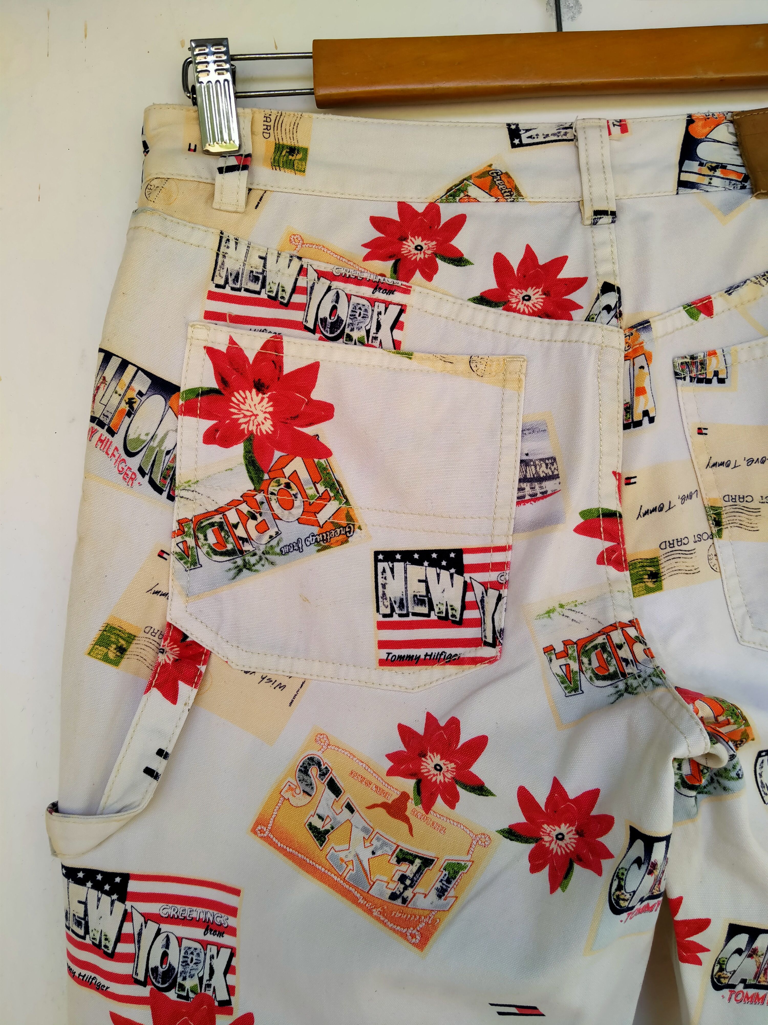 Tommy Hilfiger MEGA RARE!! Vintage Tommy Hilfiger Cropped Trouser Pants Size US 30 / EU 46 - 12 Thumbnail