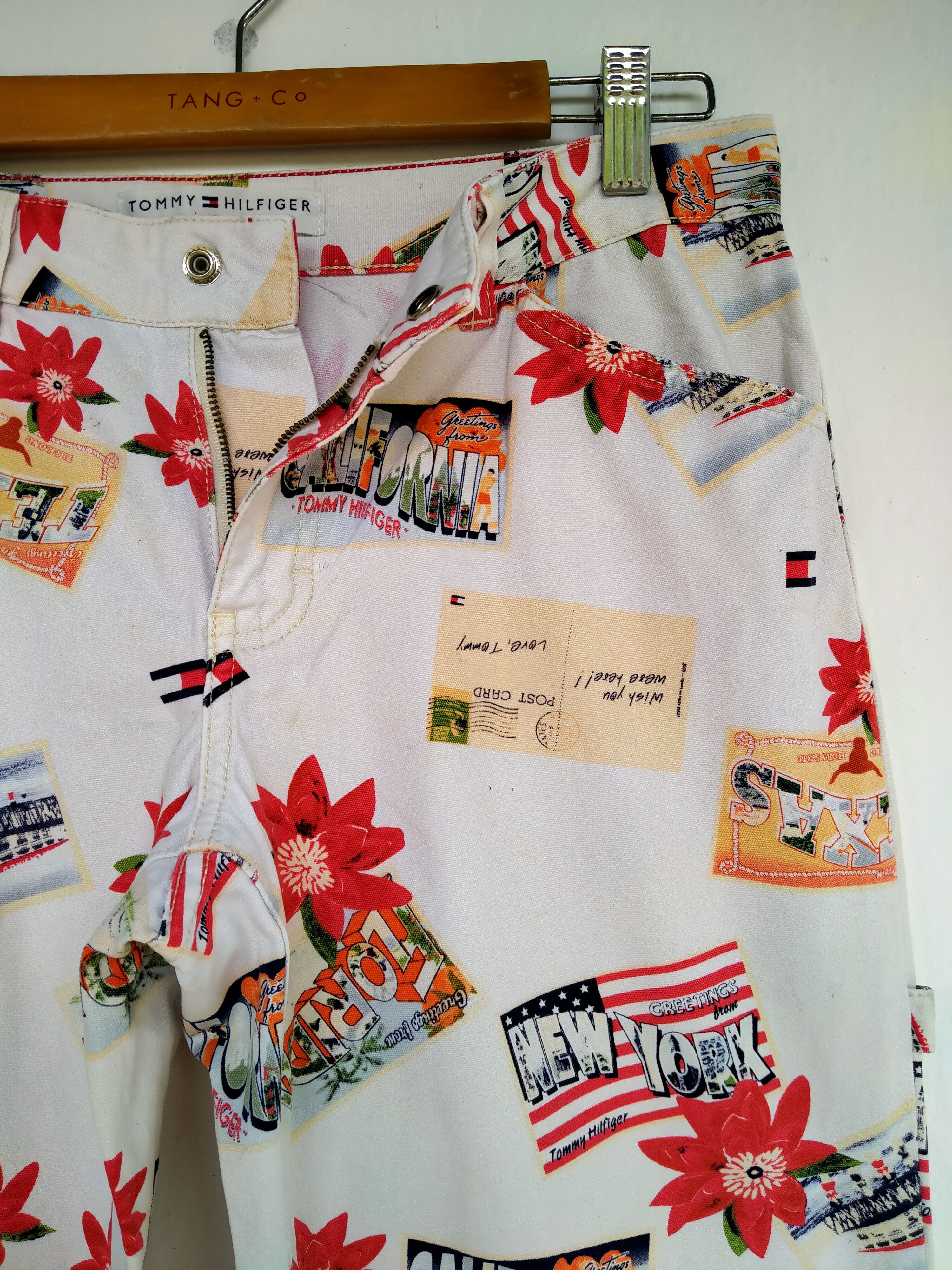 Tommy Hilfiger MEGA RARE!! Vintage Tommy Hilfiger Cropped Trouser Pants Size US 30 / EU 46 - 9 Thumbnail