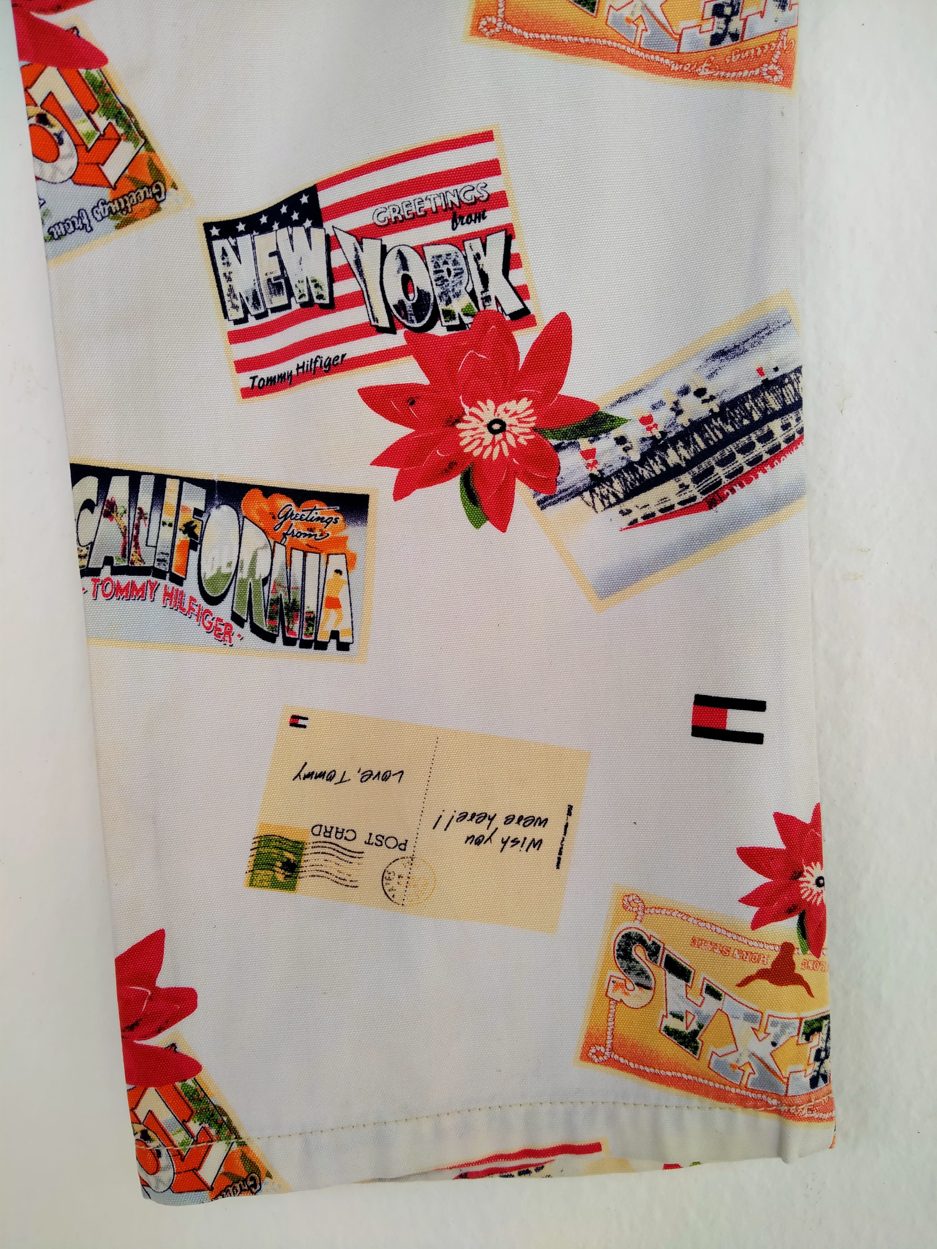 Tommy Hilfiger MEGA RARE!! Vintage Tommy Hilfiger Cropped Trouser Pants Size US 30 / EU 46 - 17 Thumbnail
