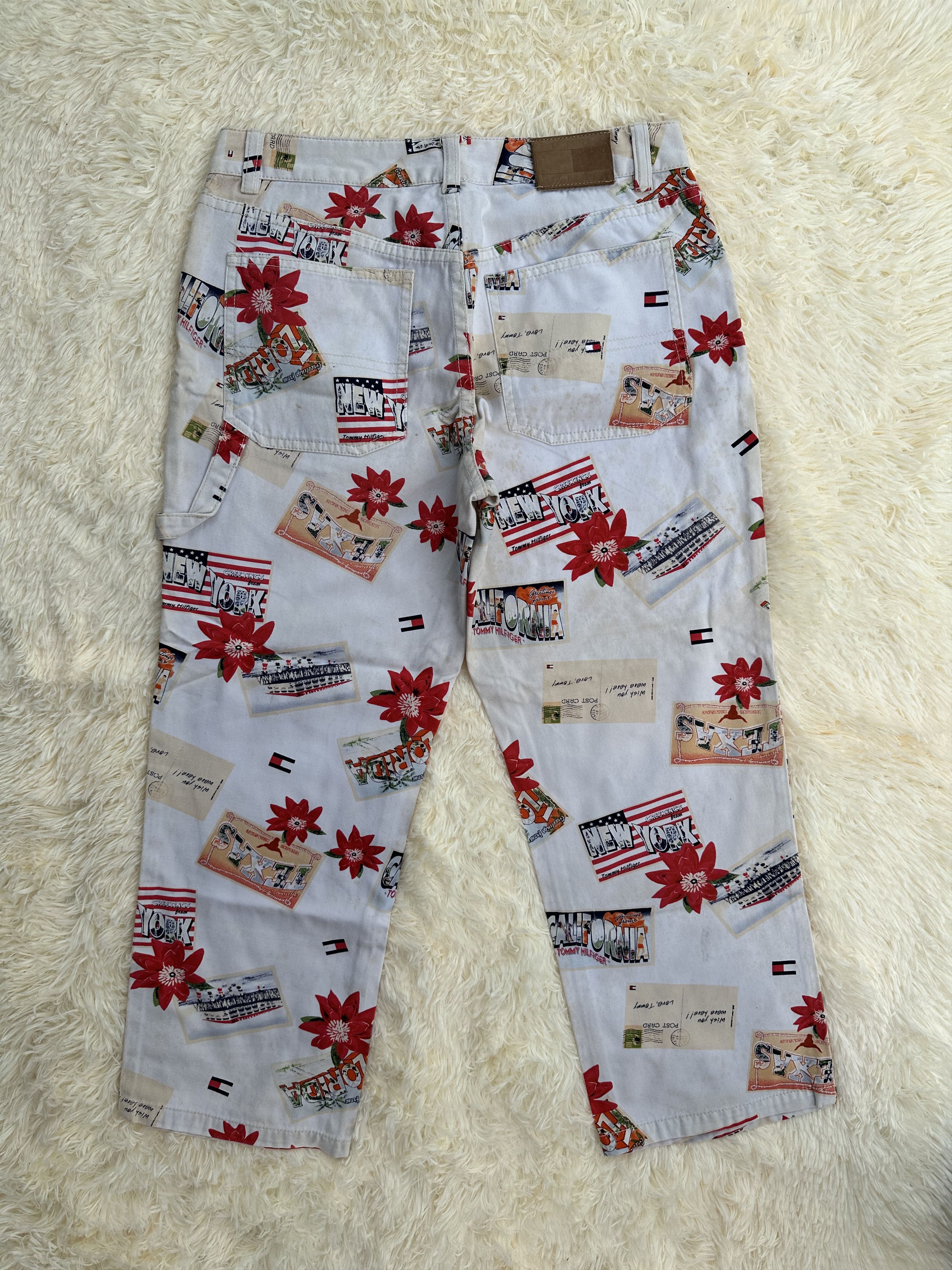 Tommy Hilfiger MEGA RARE!! Vintage Tommy Hilfiger Cropped Trouser Pants Size US 30 / EU 46 - 5 Thumbnail