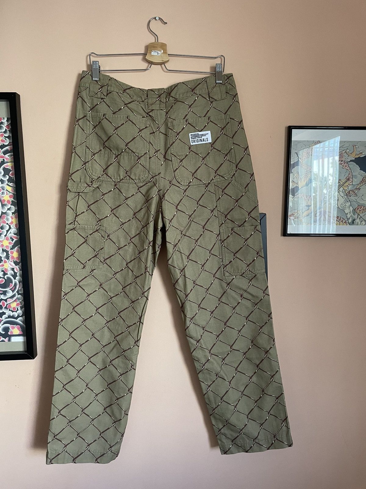 thisisneverthat Thisisneverthat double knee carpenter fence panel work pants Size US 32 / EU 48 - 7 Thumbnail